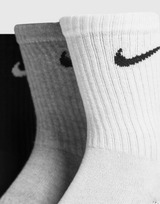 Nike 3 Pack Cushioned Crew Socks Heren