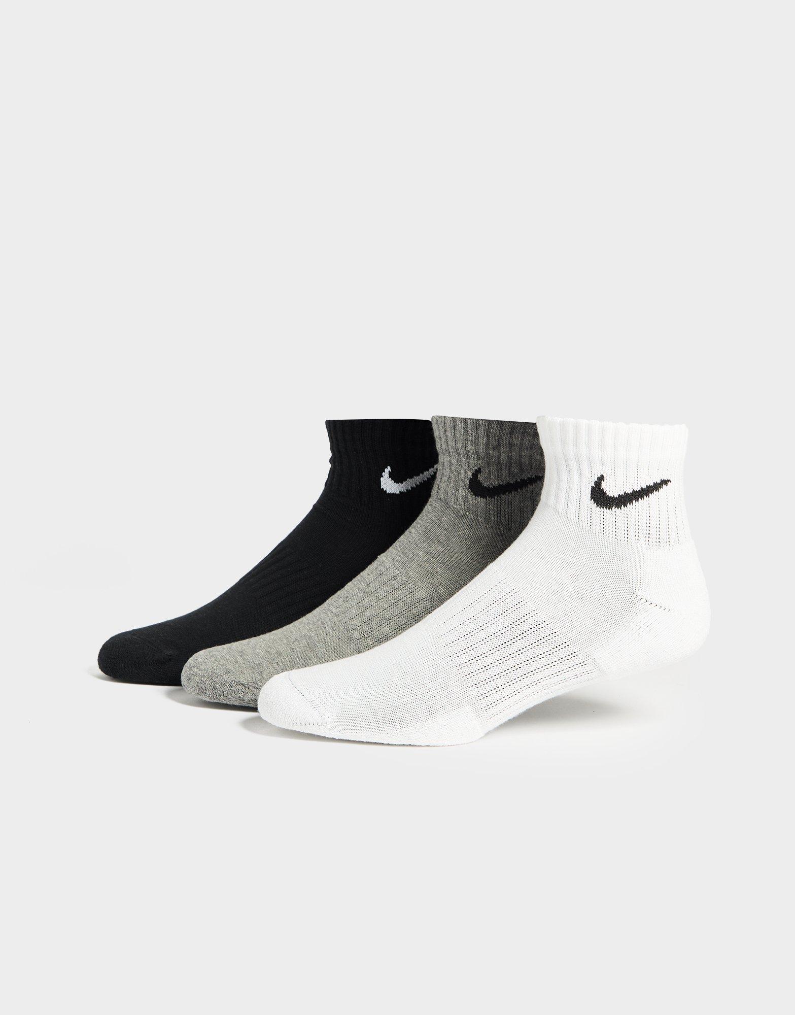 nike three quarter socks