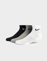 Nike Pack de 3 pares de meias Lightweight Quarter