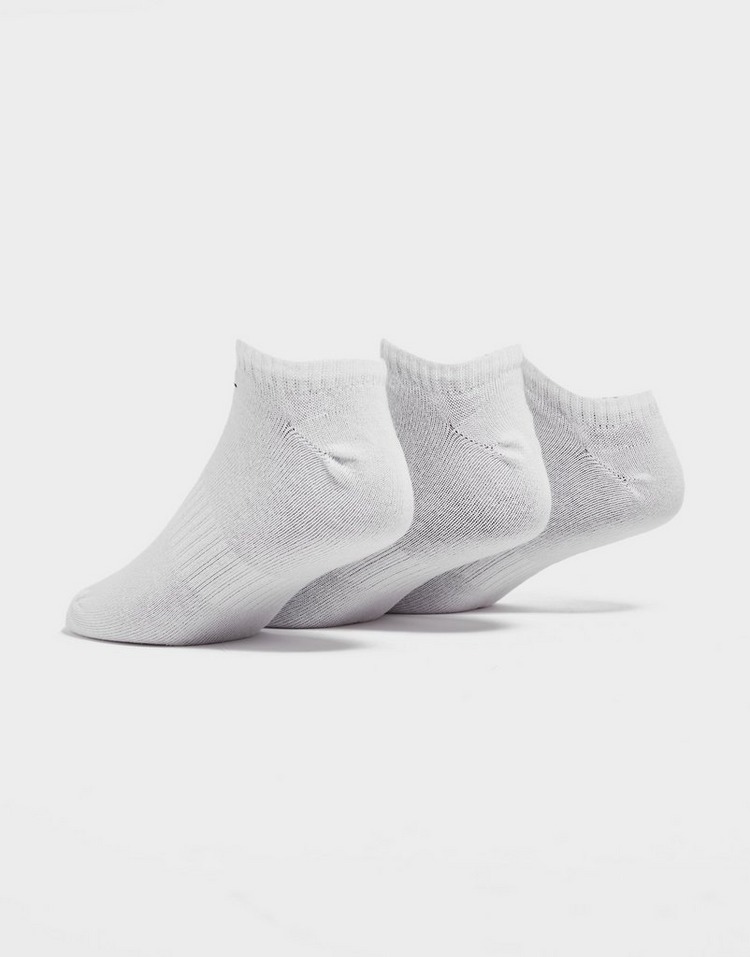 White Nike 3 Pack Low Socks JD Sports