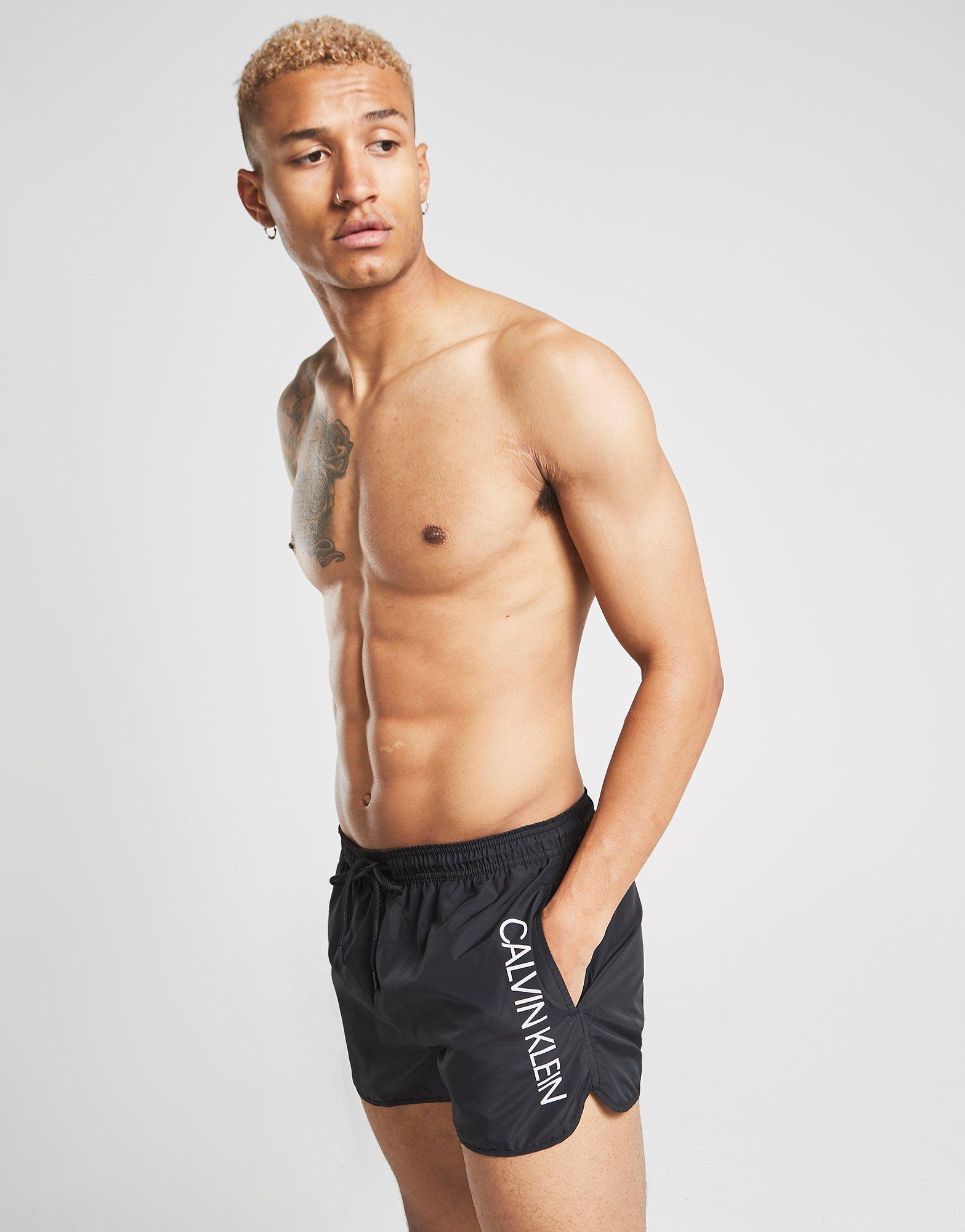 calvin klein swim shorts men