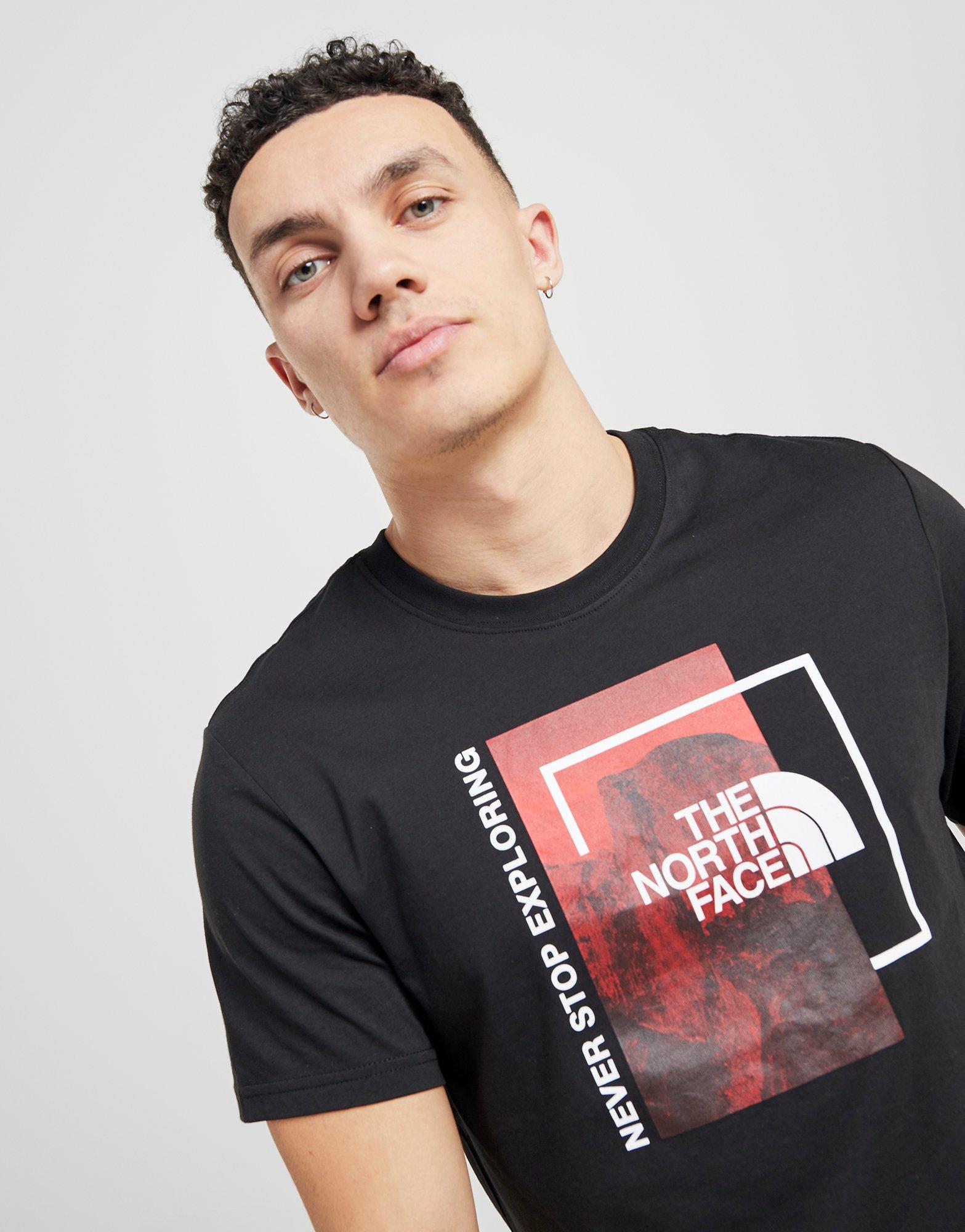 the north face mountain t shirt