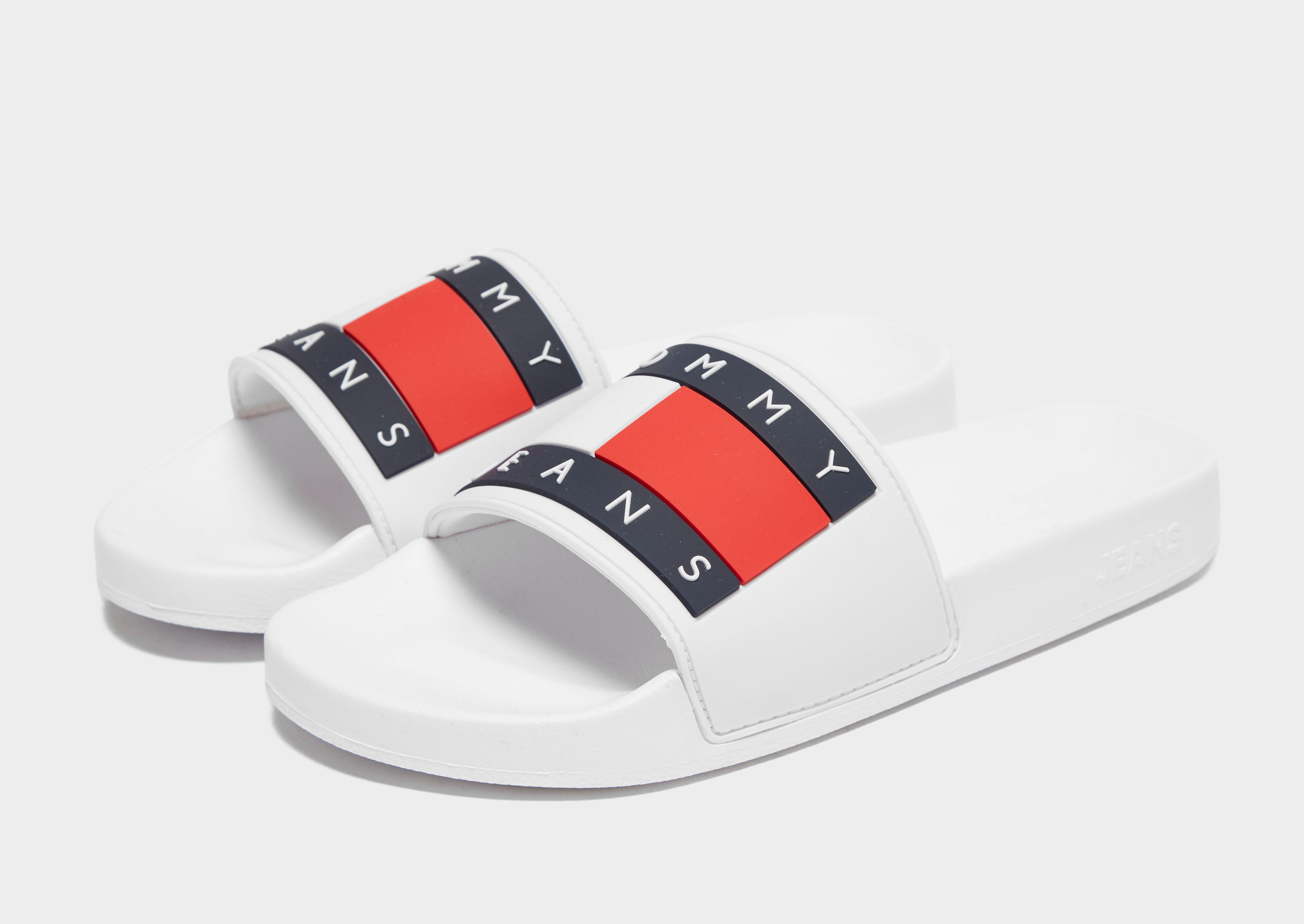Tommy jeans flag slides sales