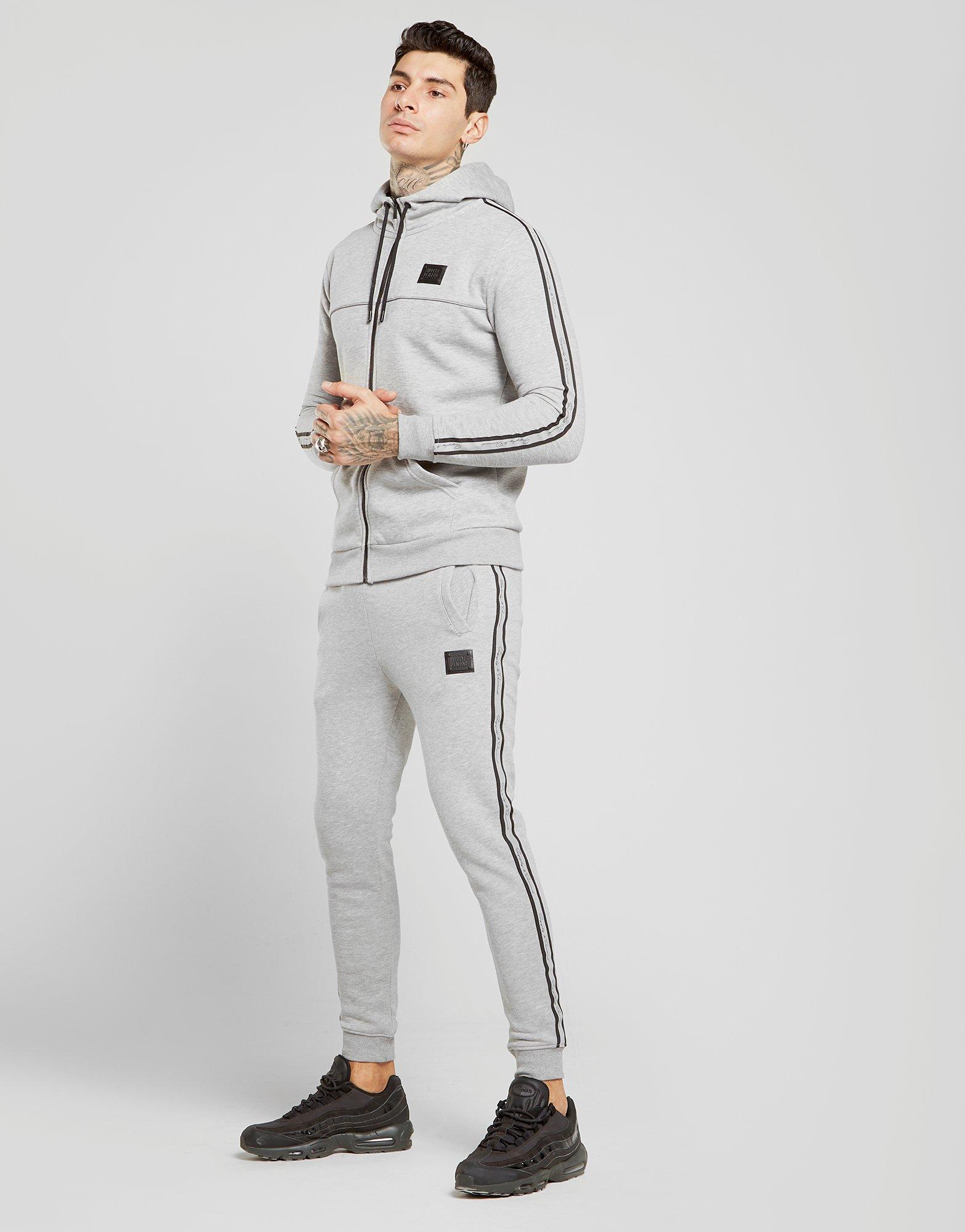 versace velour tracksuit mens