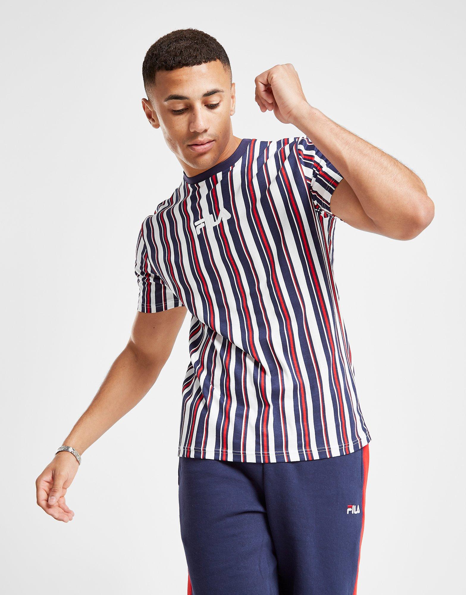camiseta fila rayas