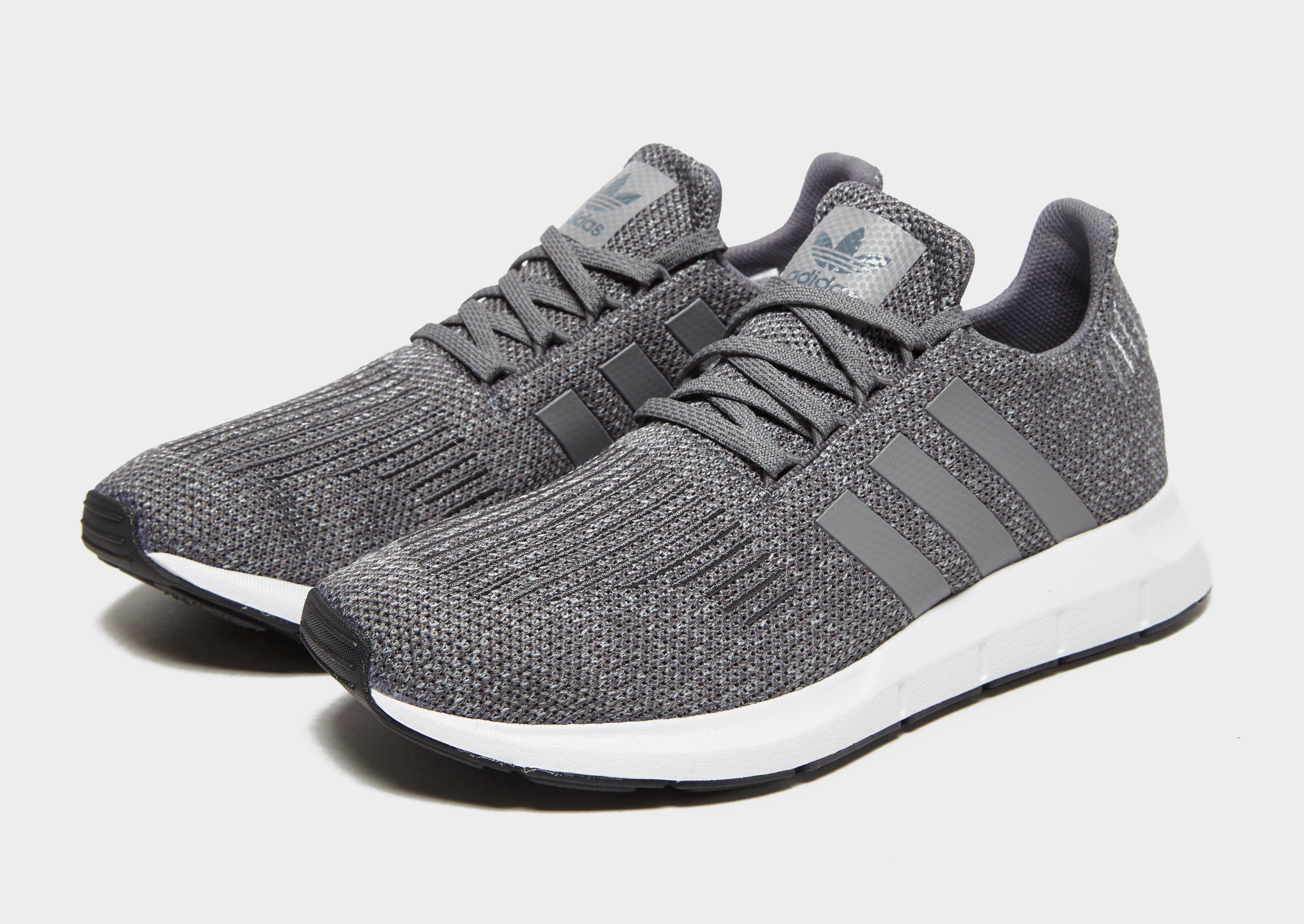 adidas swift run black grey