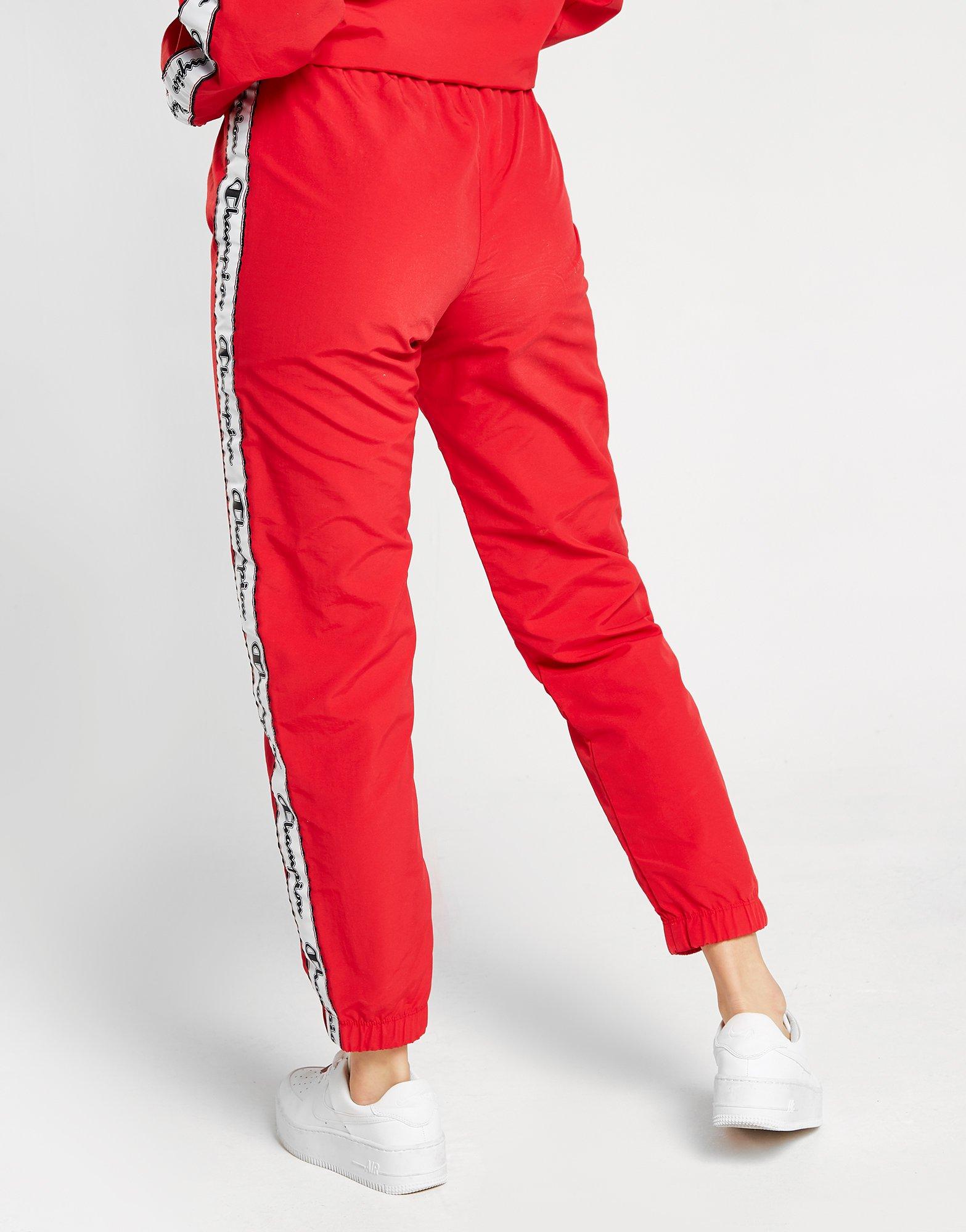 champion tape woven track pants