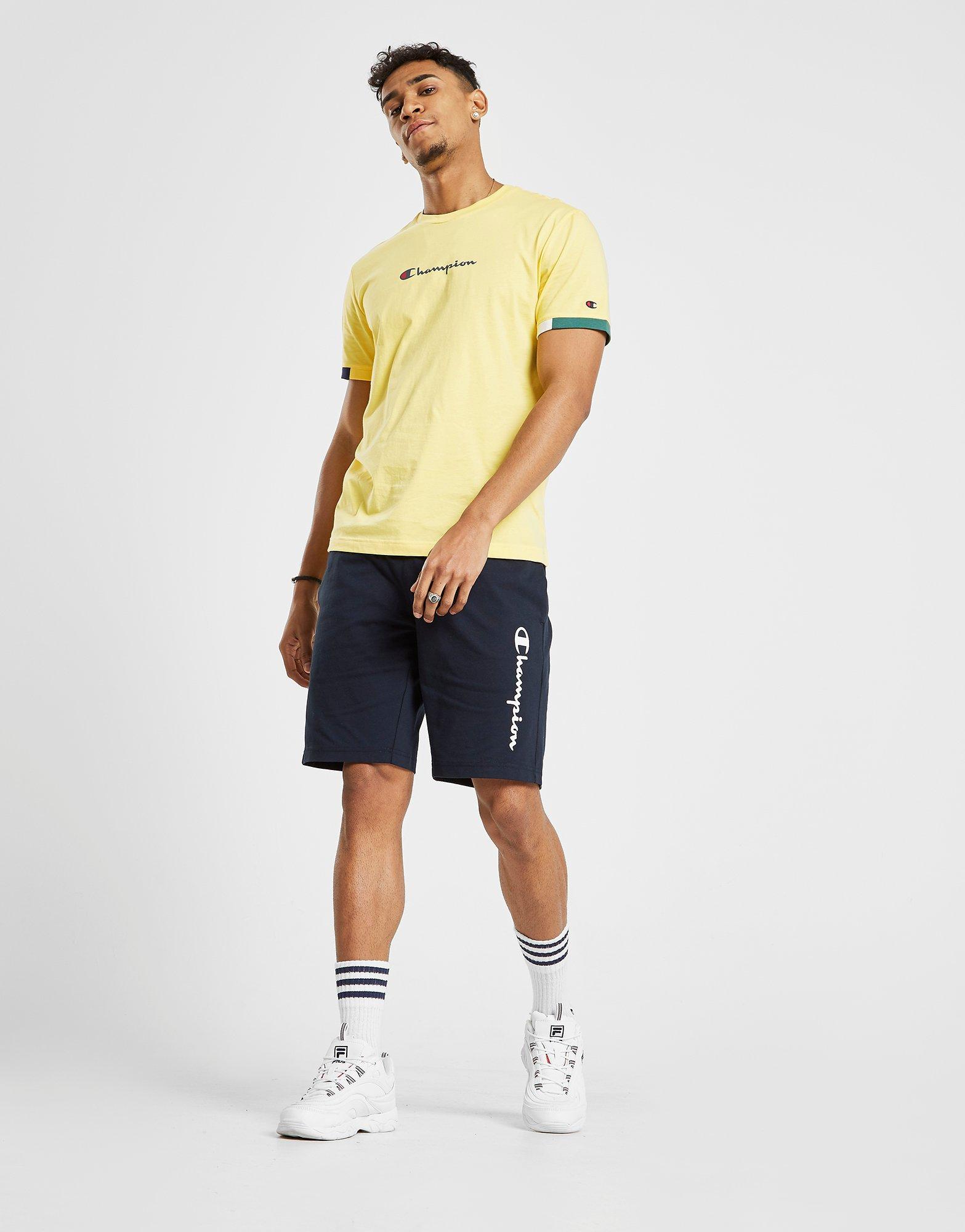 champion script jersey short