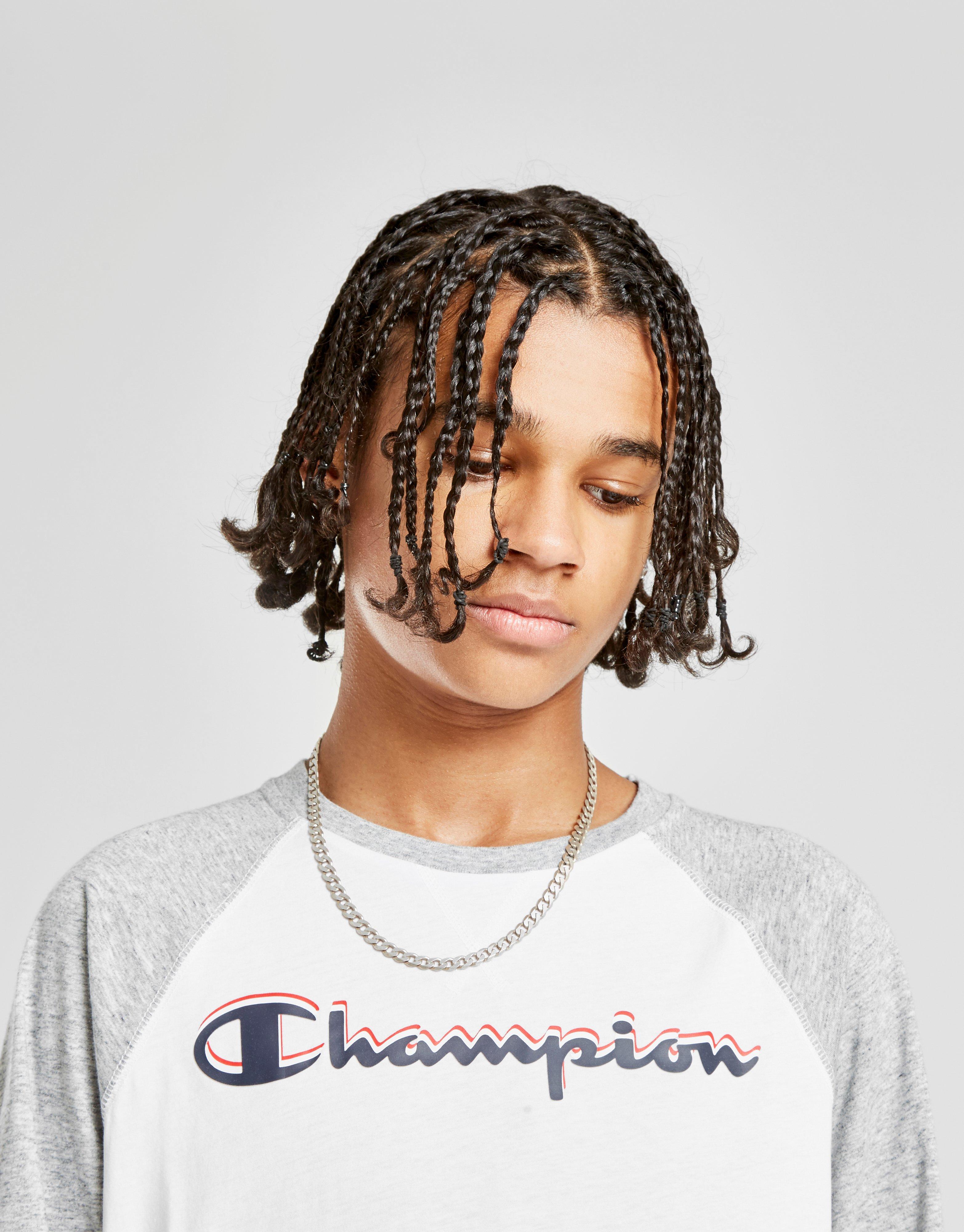 Champion Långärmad Logo T-Shirt Junior