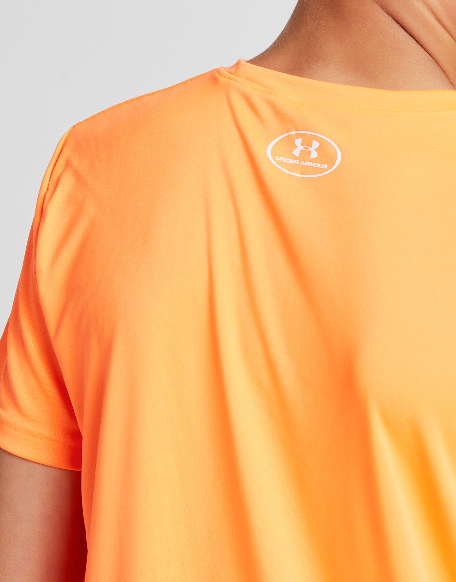 magliette under armour bambino arancione