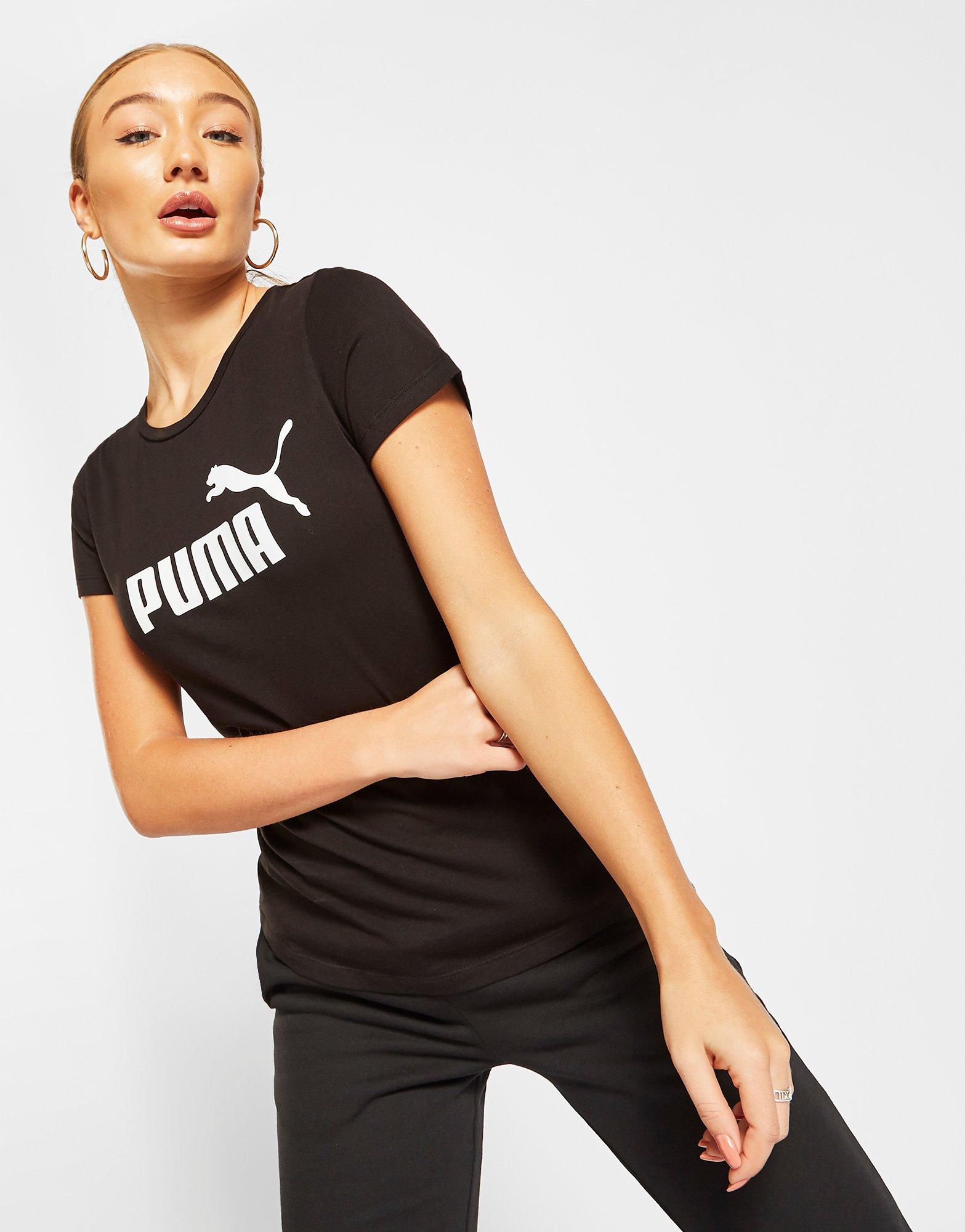 Black Puma Core T-Shirt Global Sports JD 