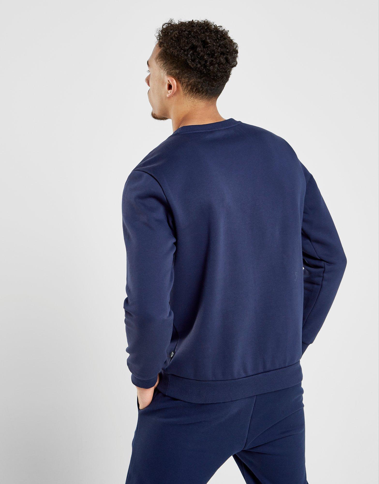 pull puma homme bleu