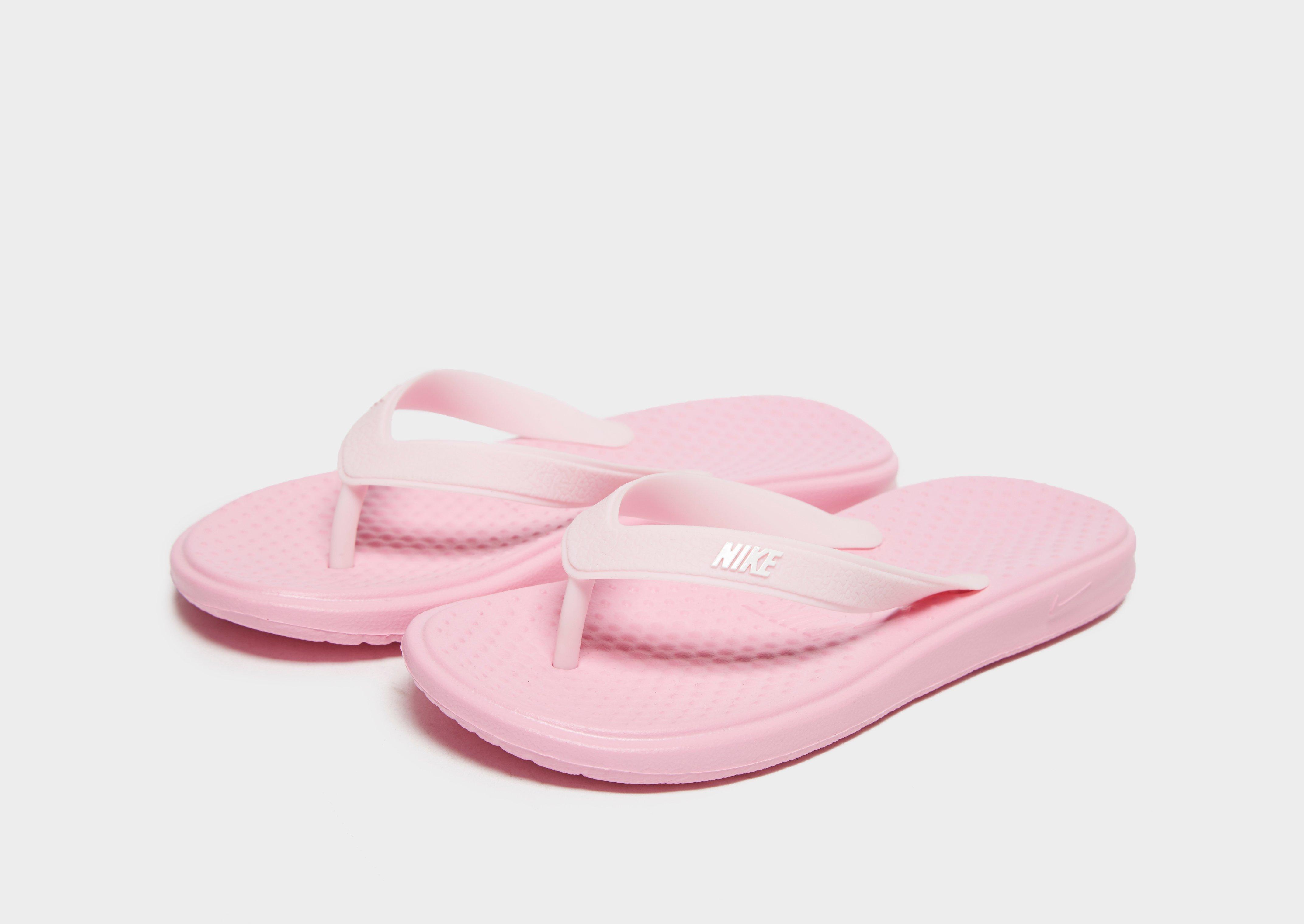 nike solay flip flops junior