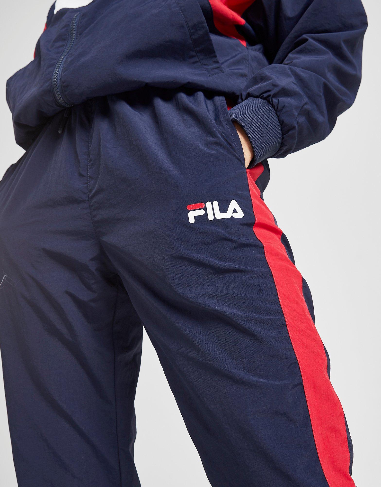 fila tape colour block woven track pants