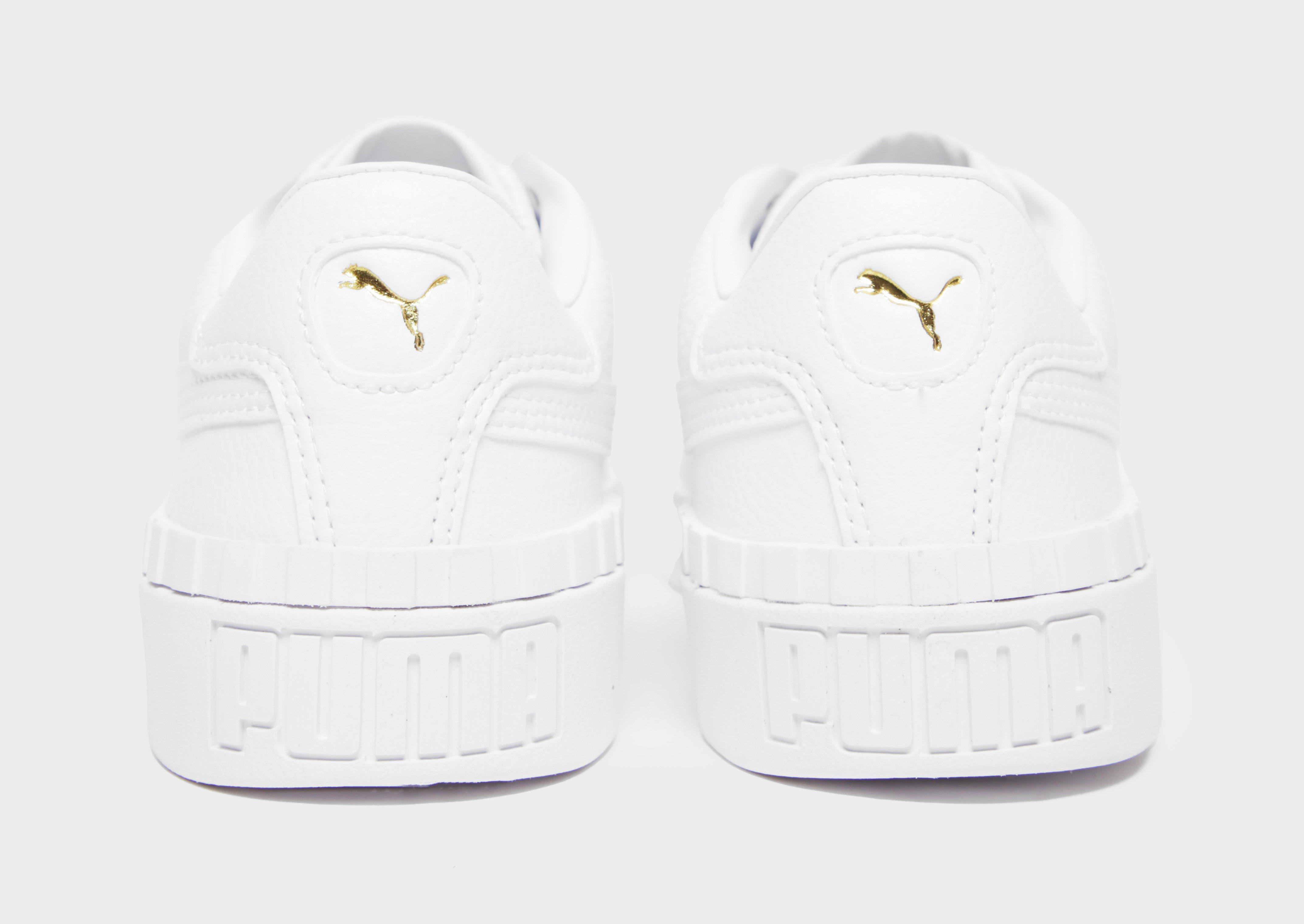 puma cali all white