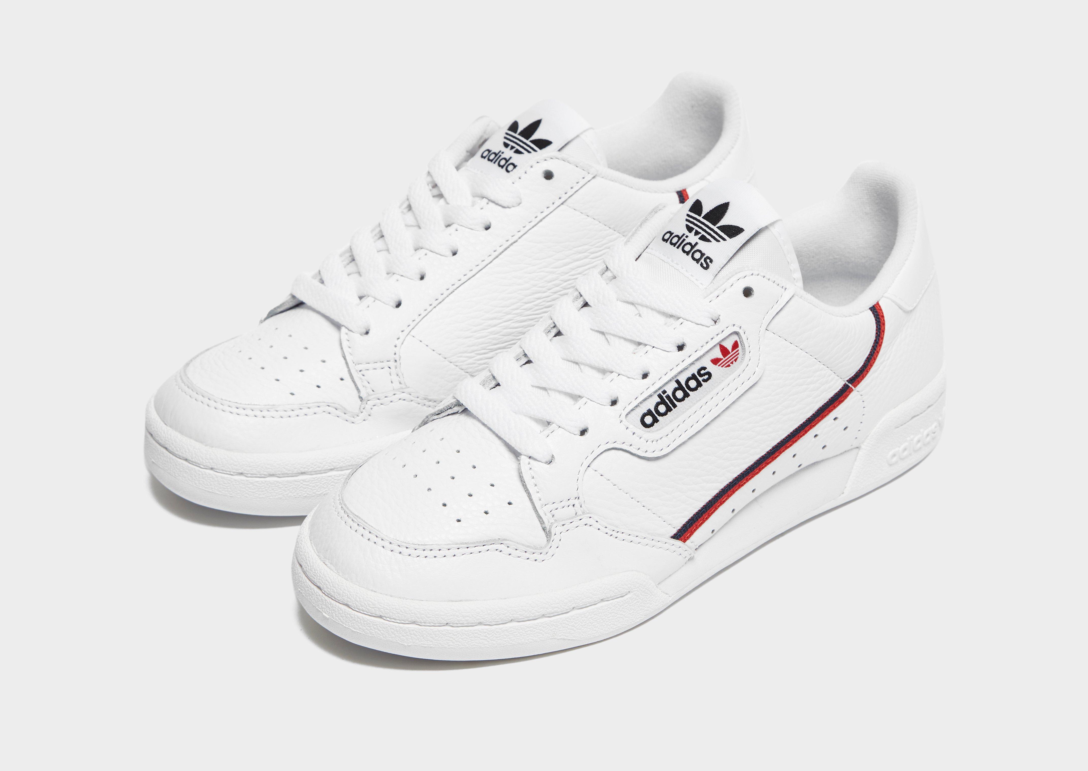 white adidas continental 80 general high quality
