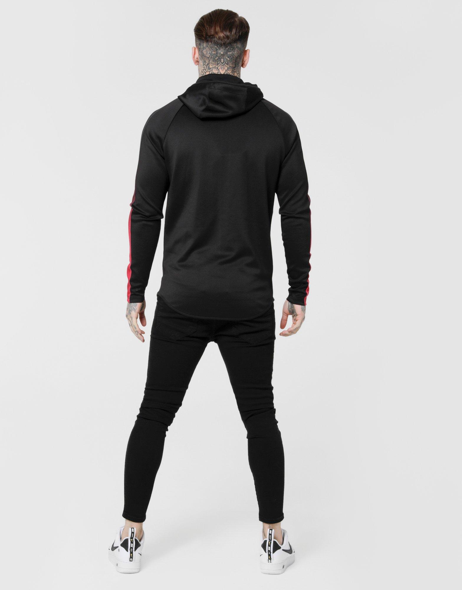 siksilk athlete fade hoodie