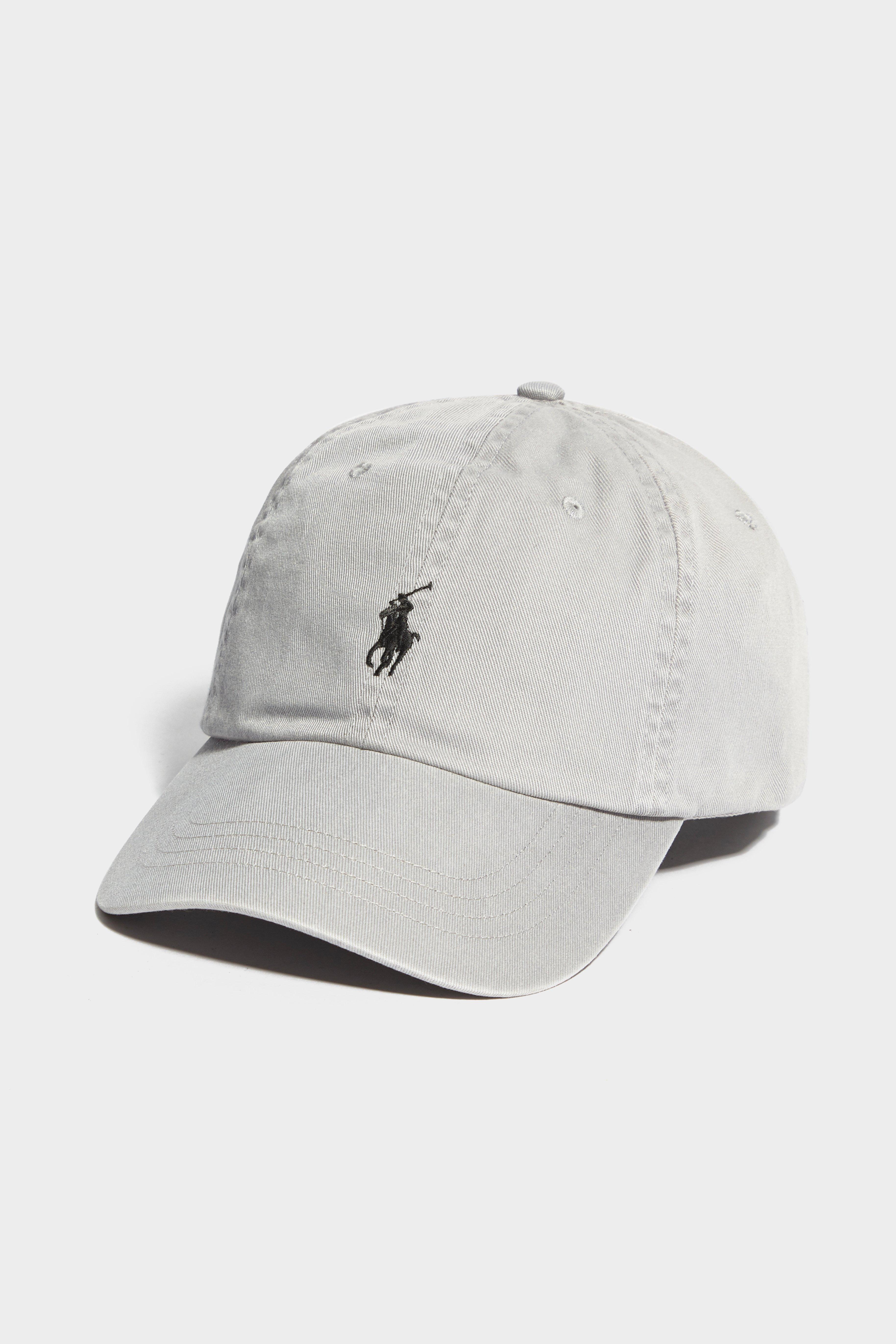 gray ralph lauren hat