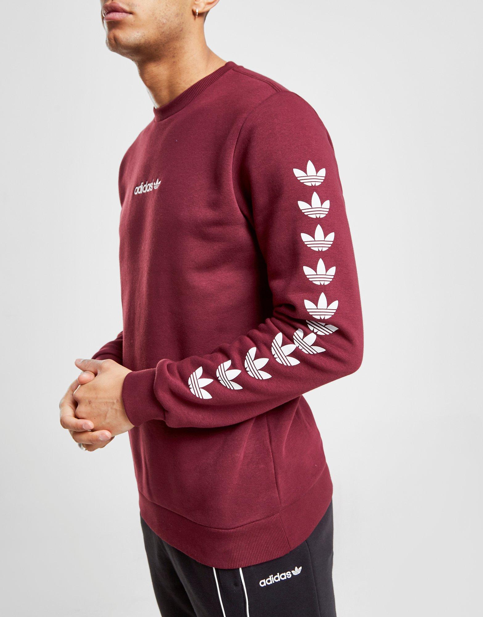 adidas originals tape qqr crew sweatshirt