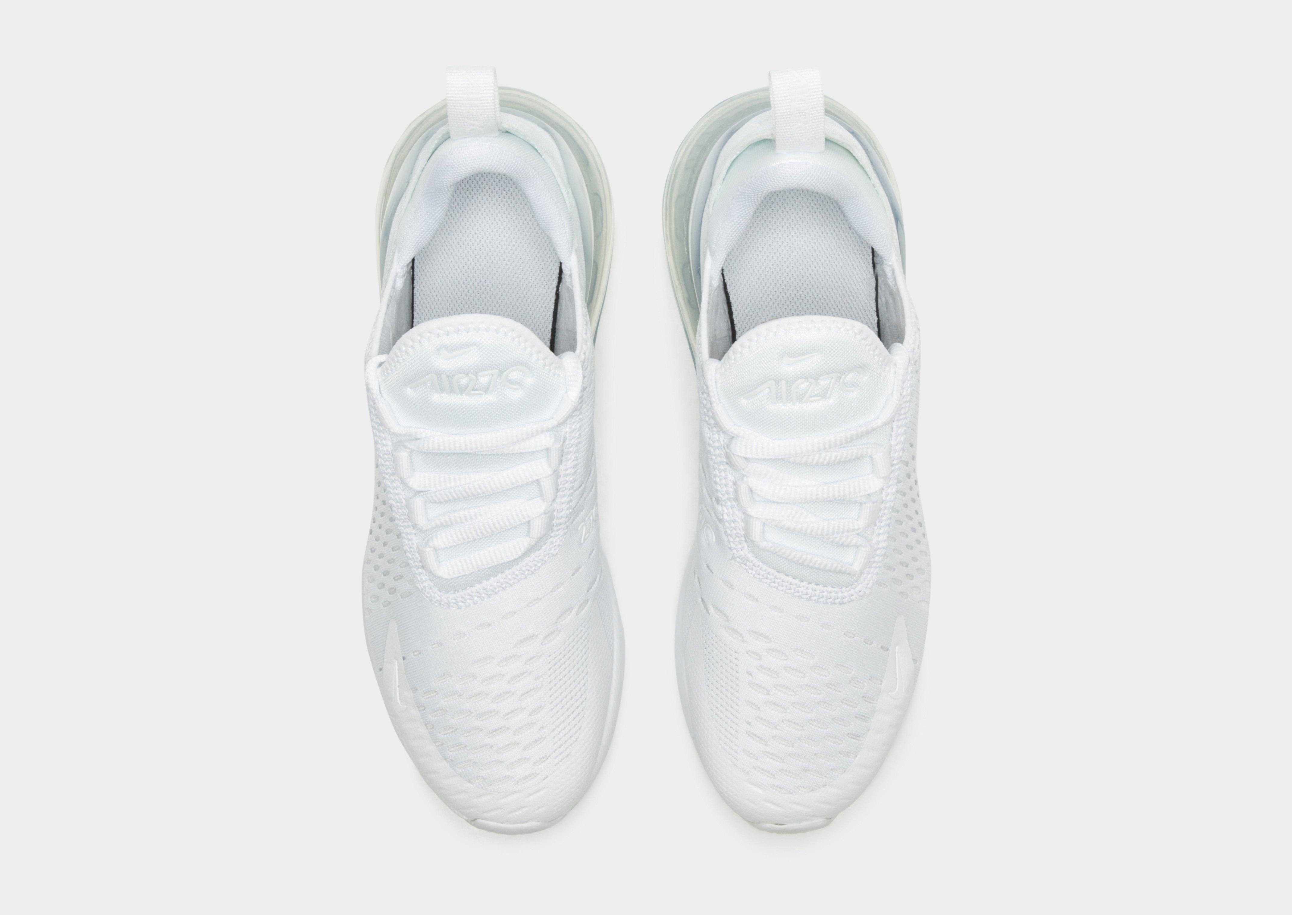 junior nike 270 white