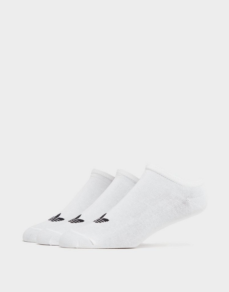 White adidas Originals 3-Pack Trainer Socks | JD Sports