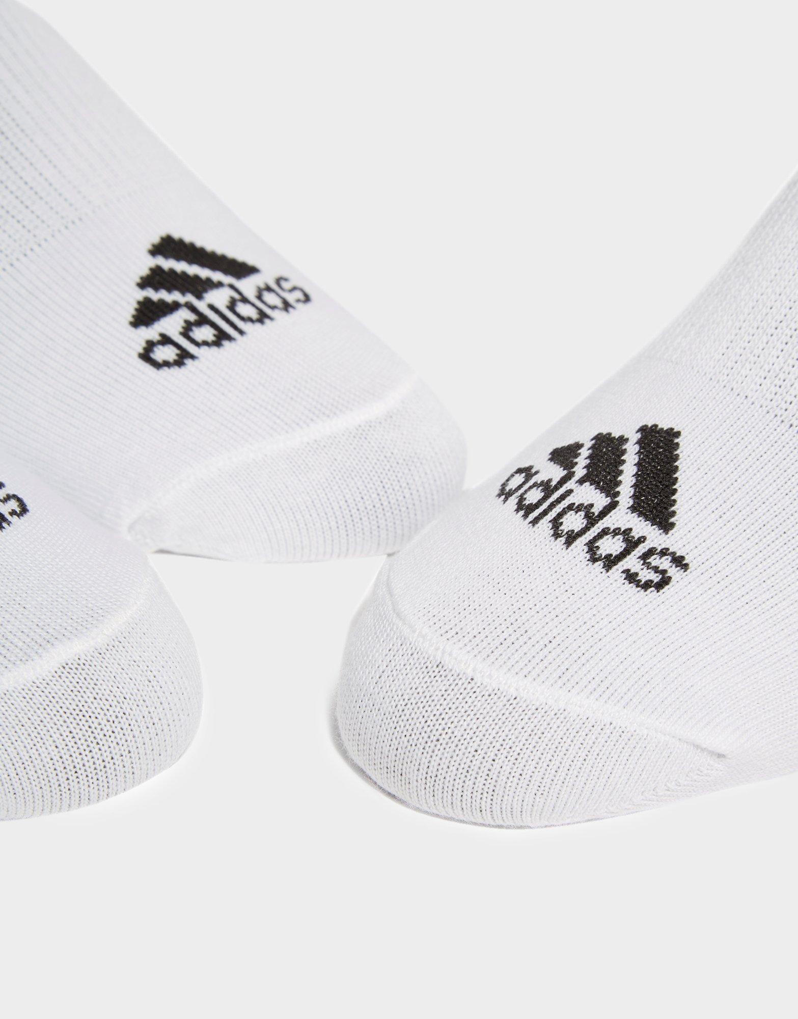 adidas 3 Pack Invisible Socks