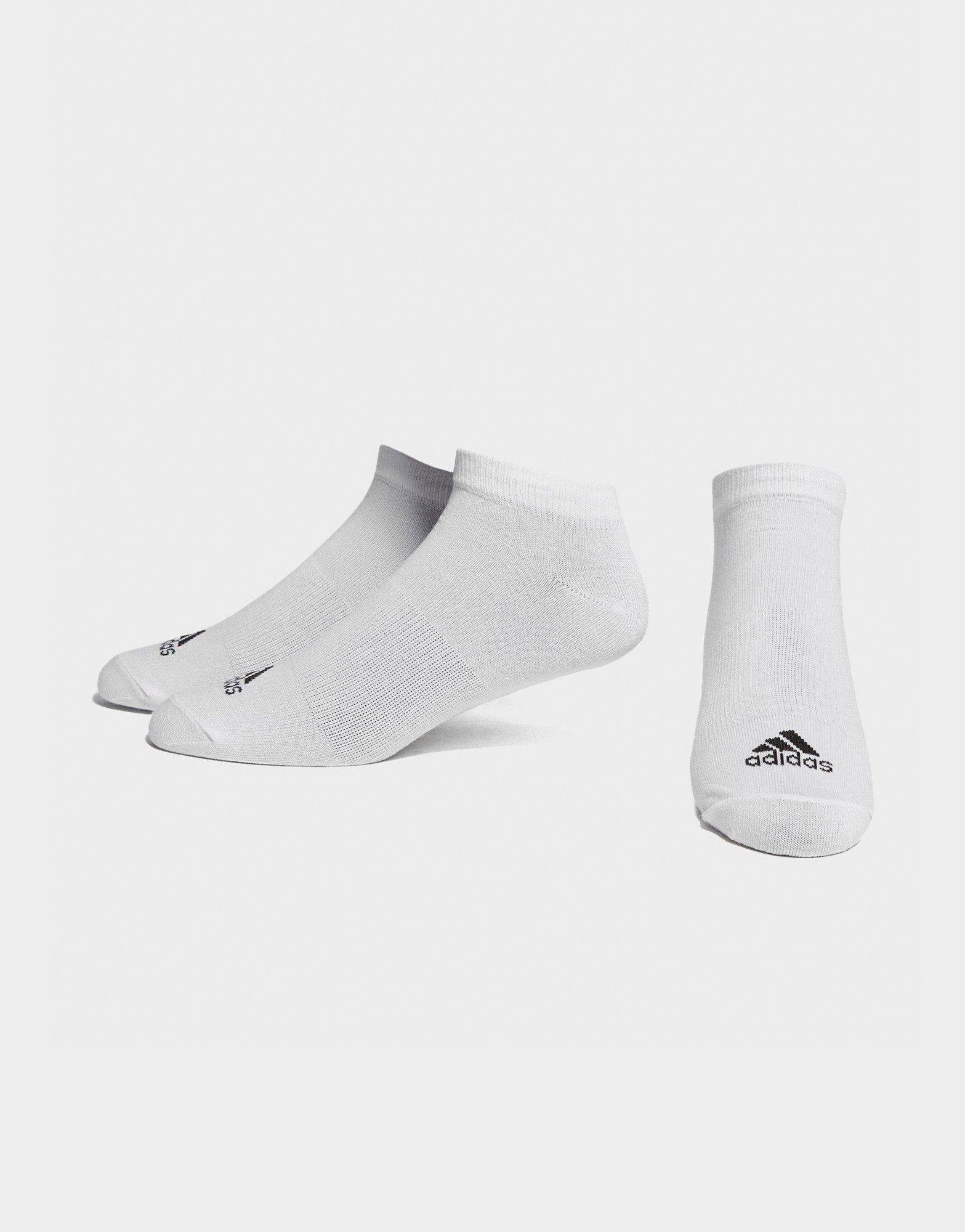 adidas 3 Pack Invisible Socks