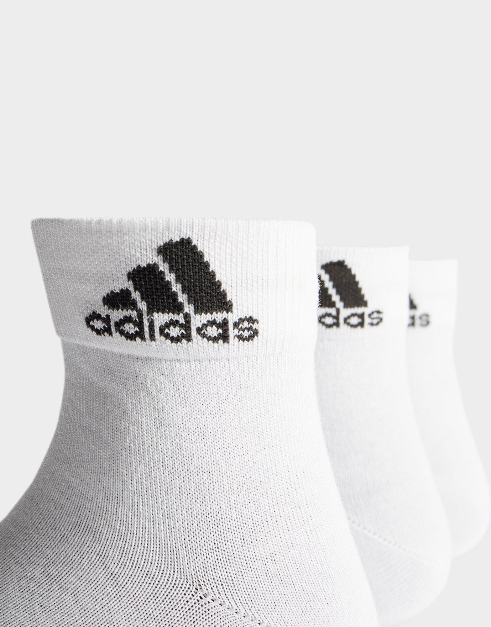 Buy adidas 3 Pack Sport Quarter Socks 