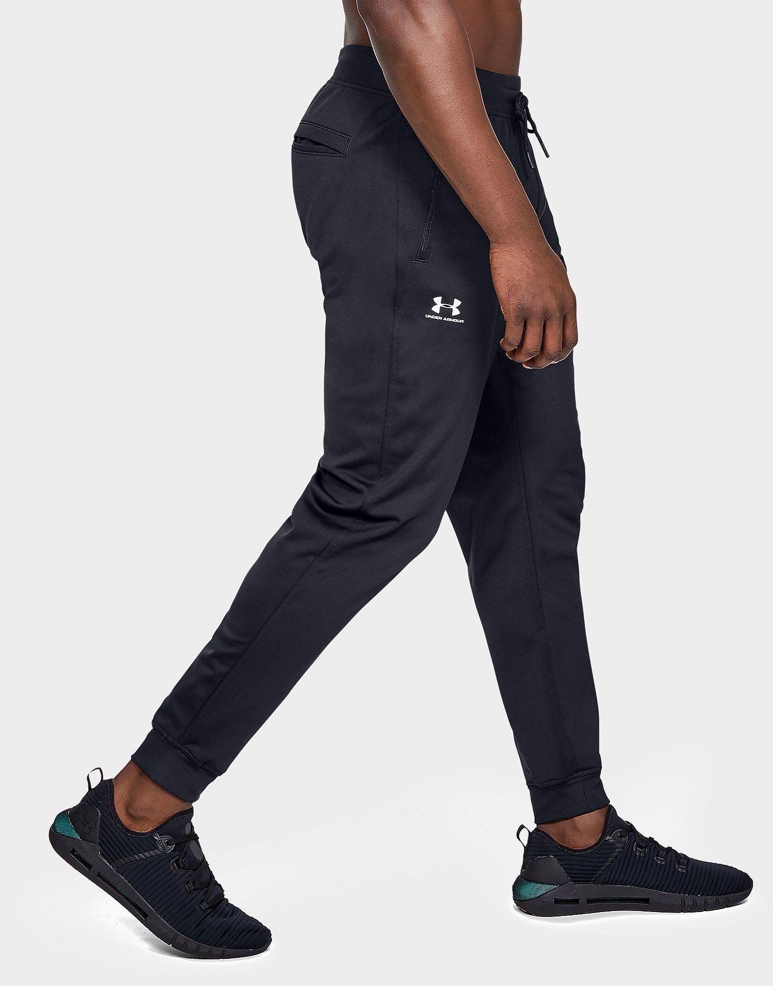 Black Under Armour Sportstyle Tricot Joggers | JD Sports UK