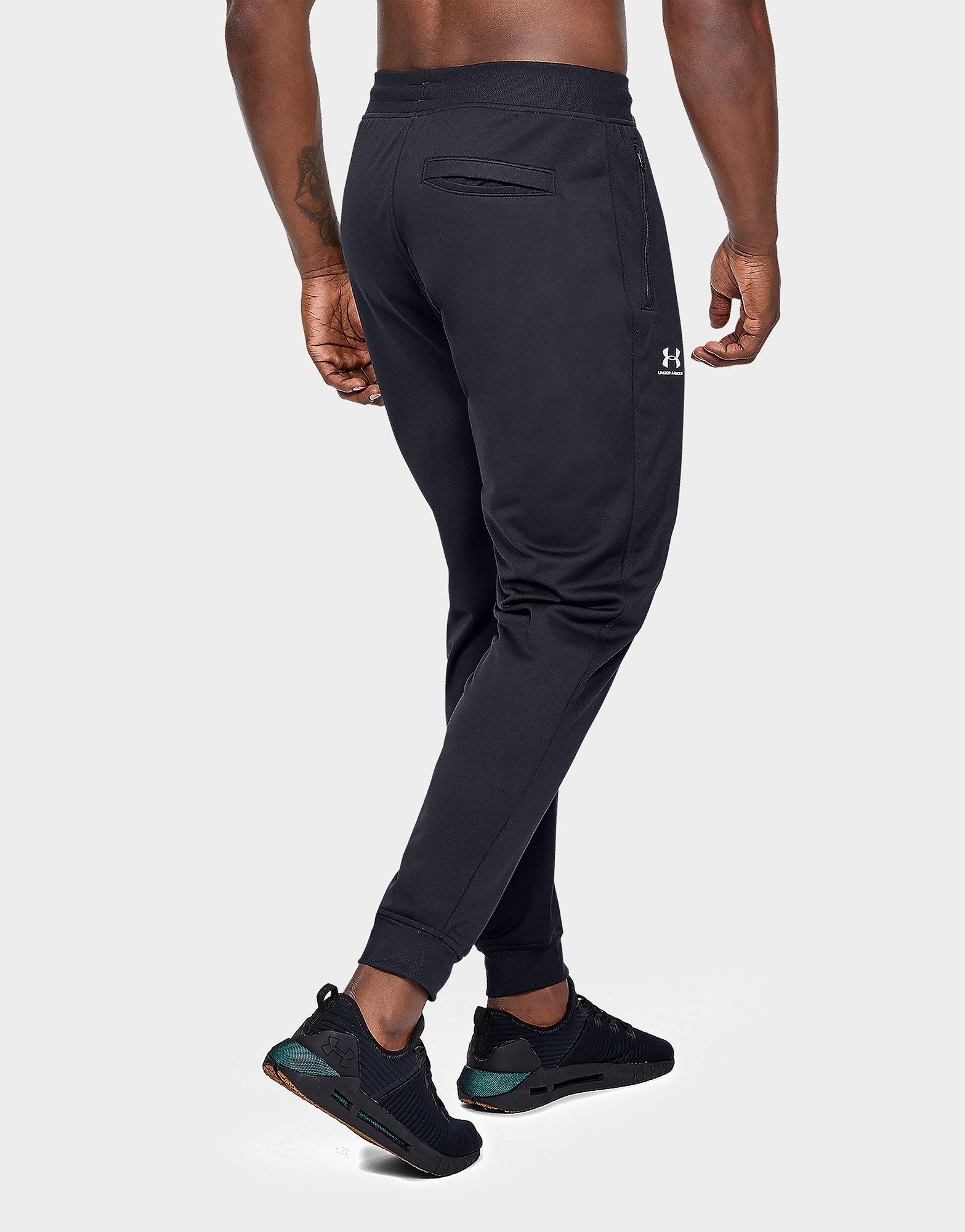 Under Armour Men's Black Sportstyle Tricot Jogger