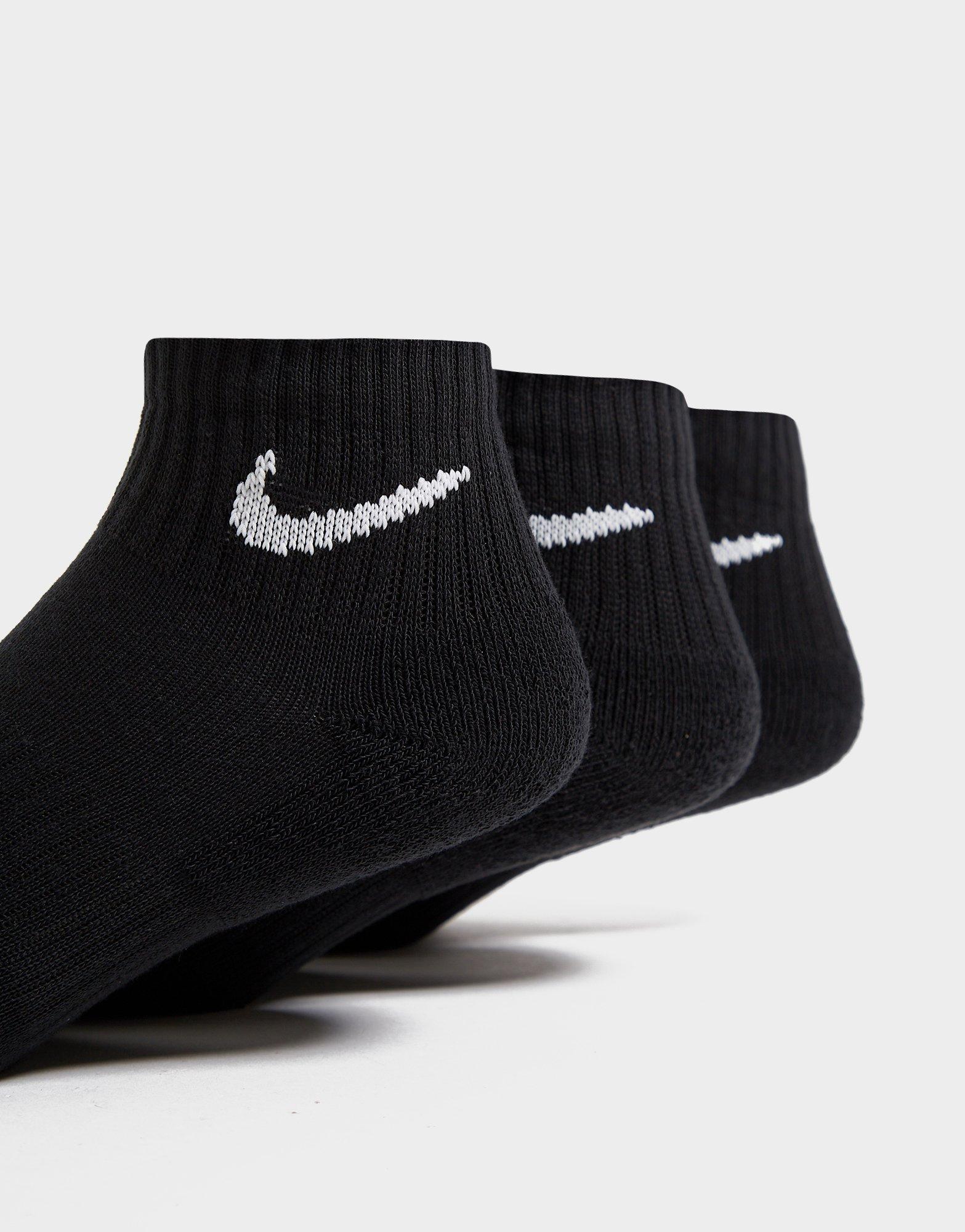 Nike 3 Pack Cushioned Crew Sokken Heren