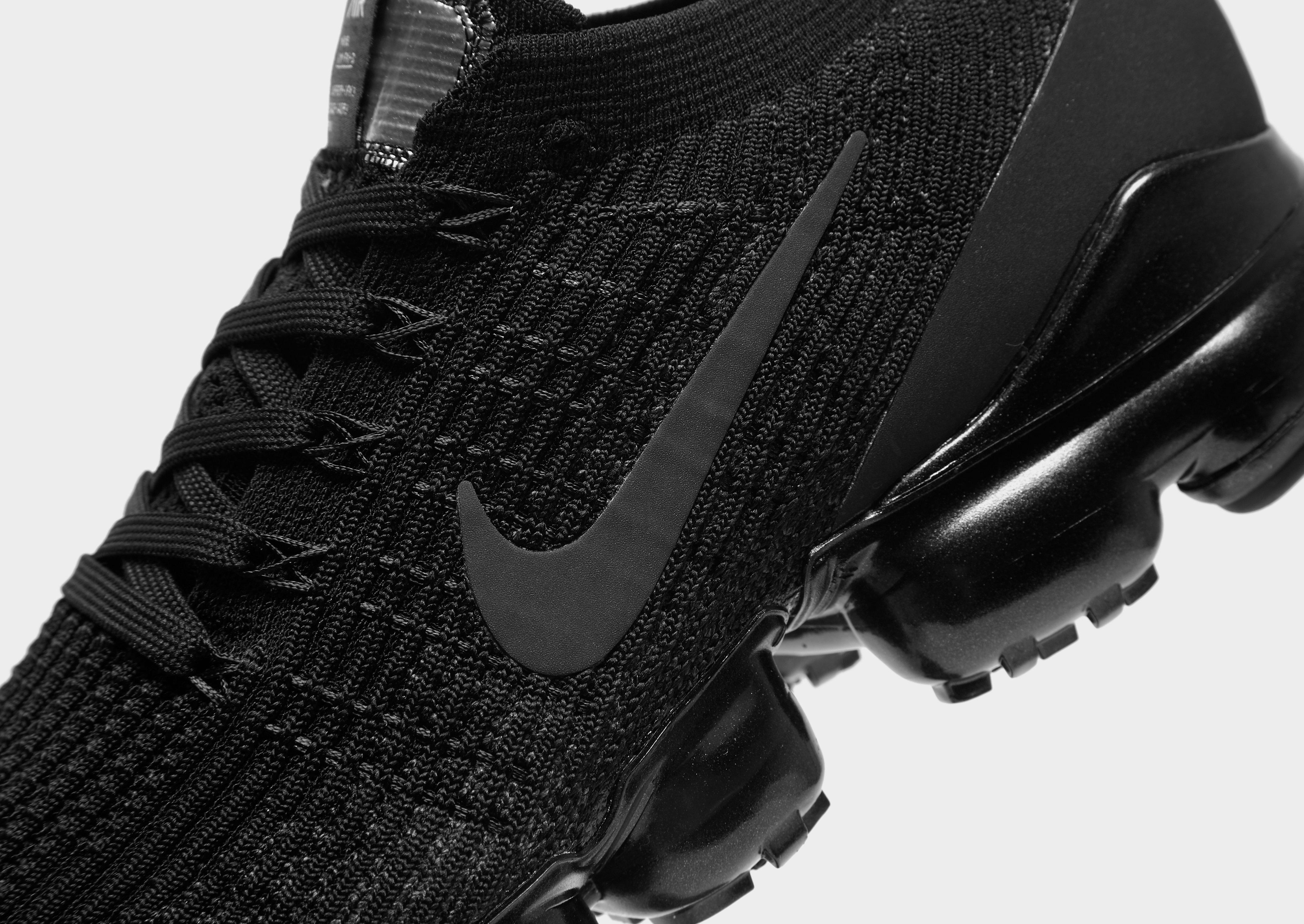 vapormax flyknit negras