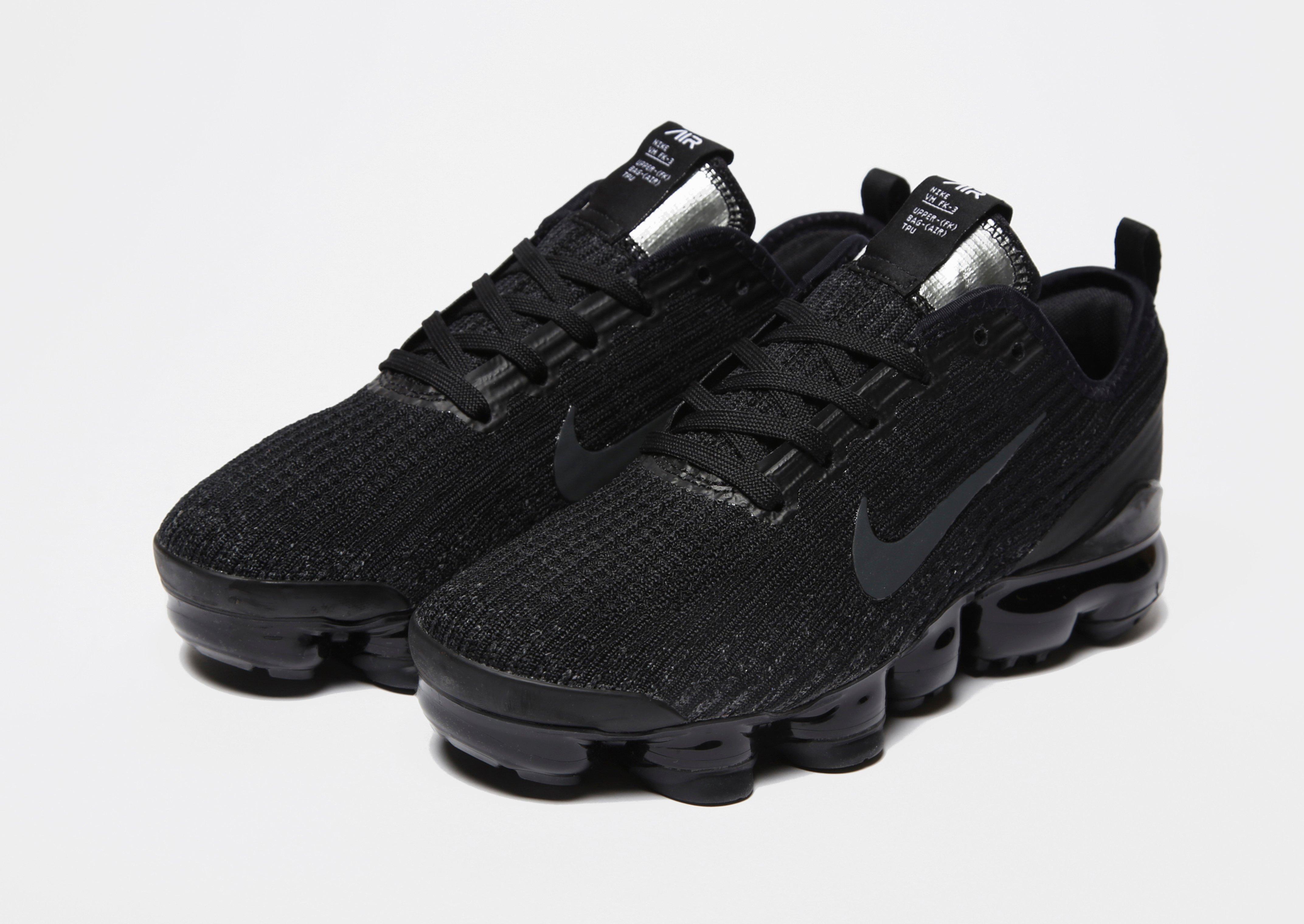 vapormax flyknit black junior