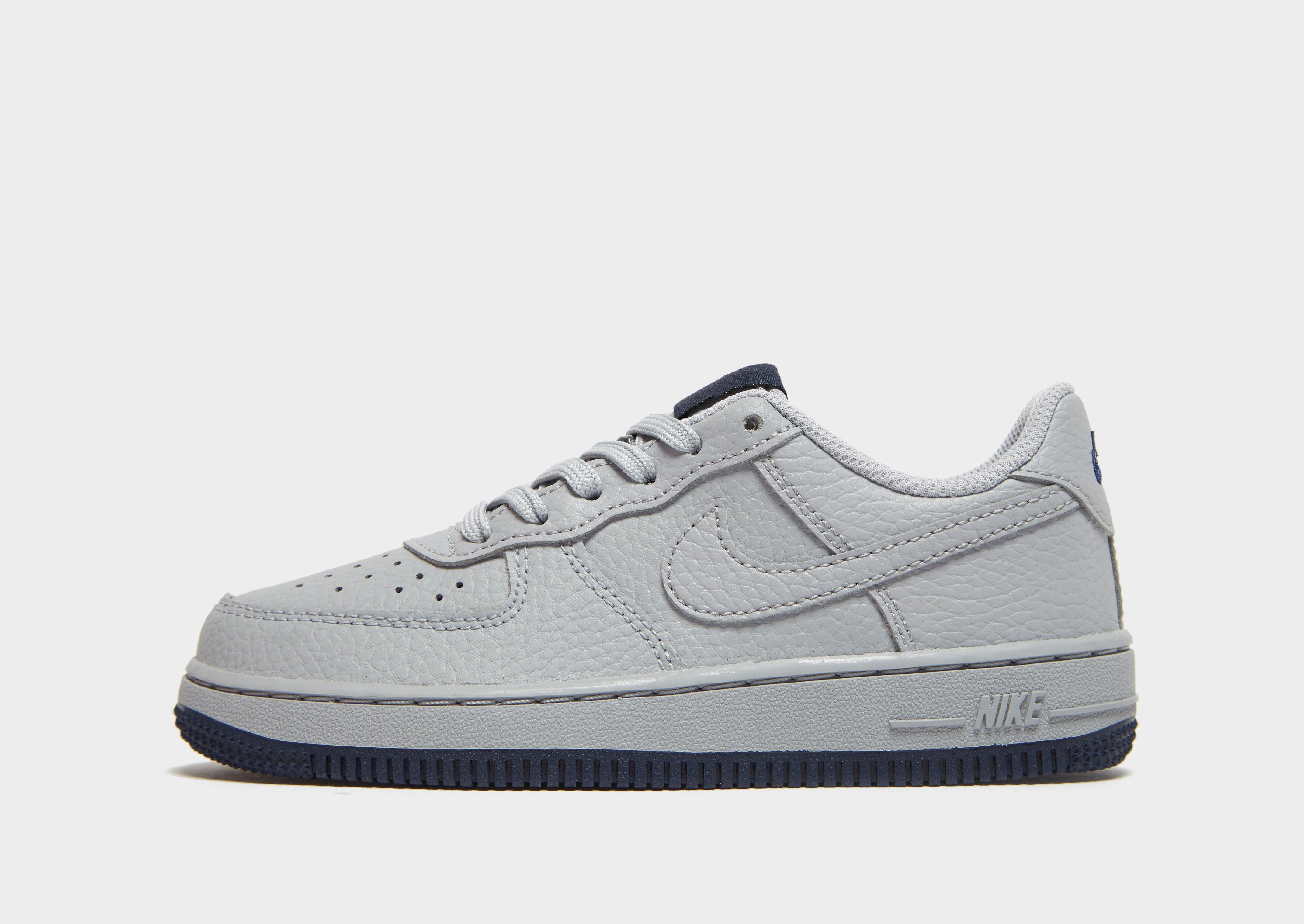 grey low top air force ones