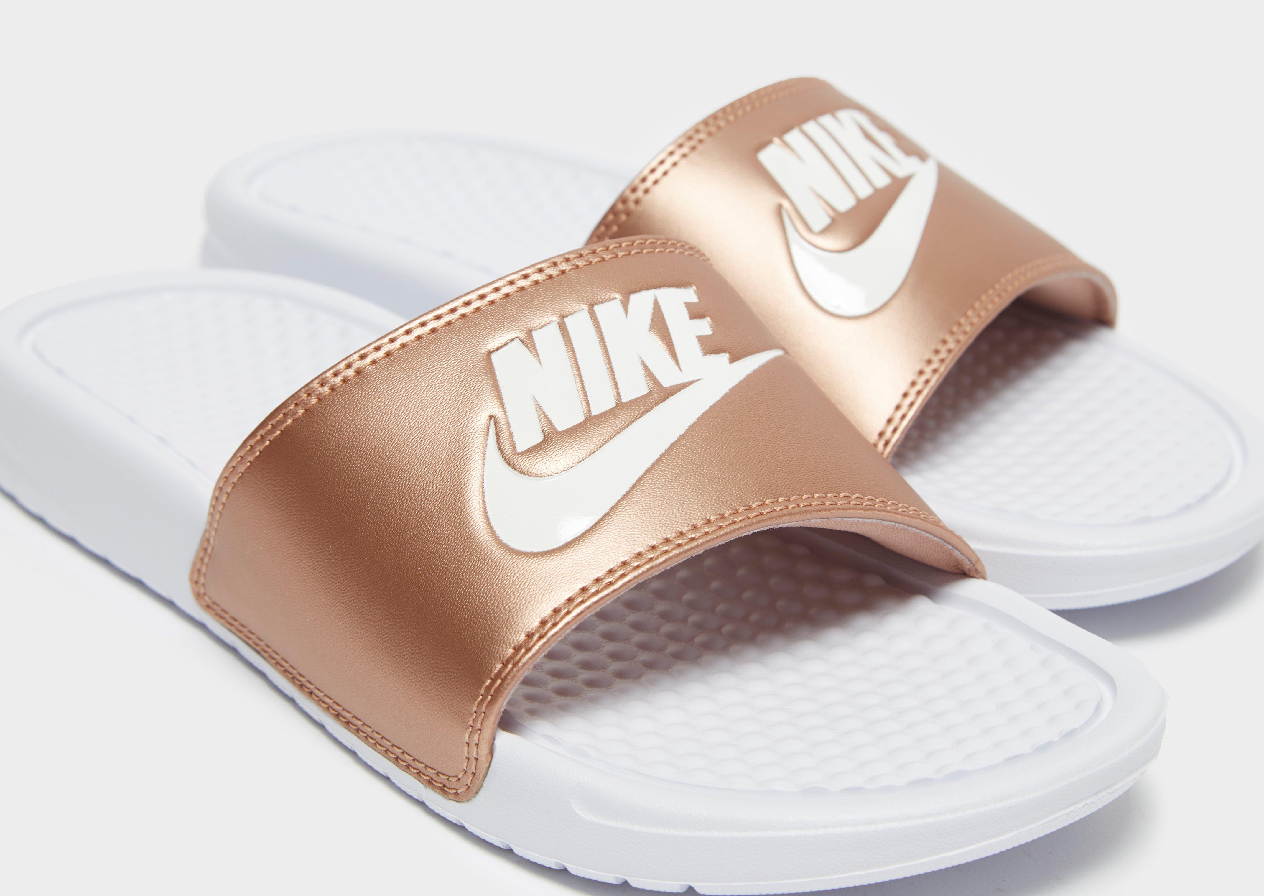 nike benassi bronze
