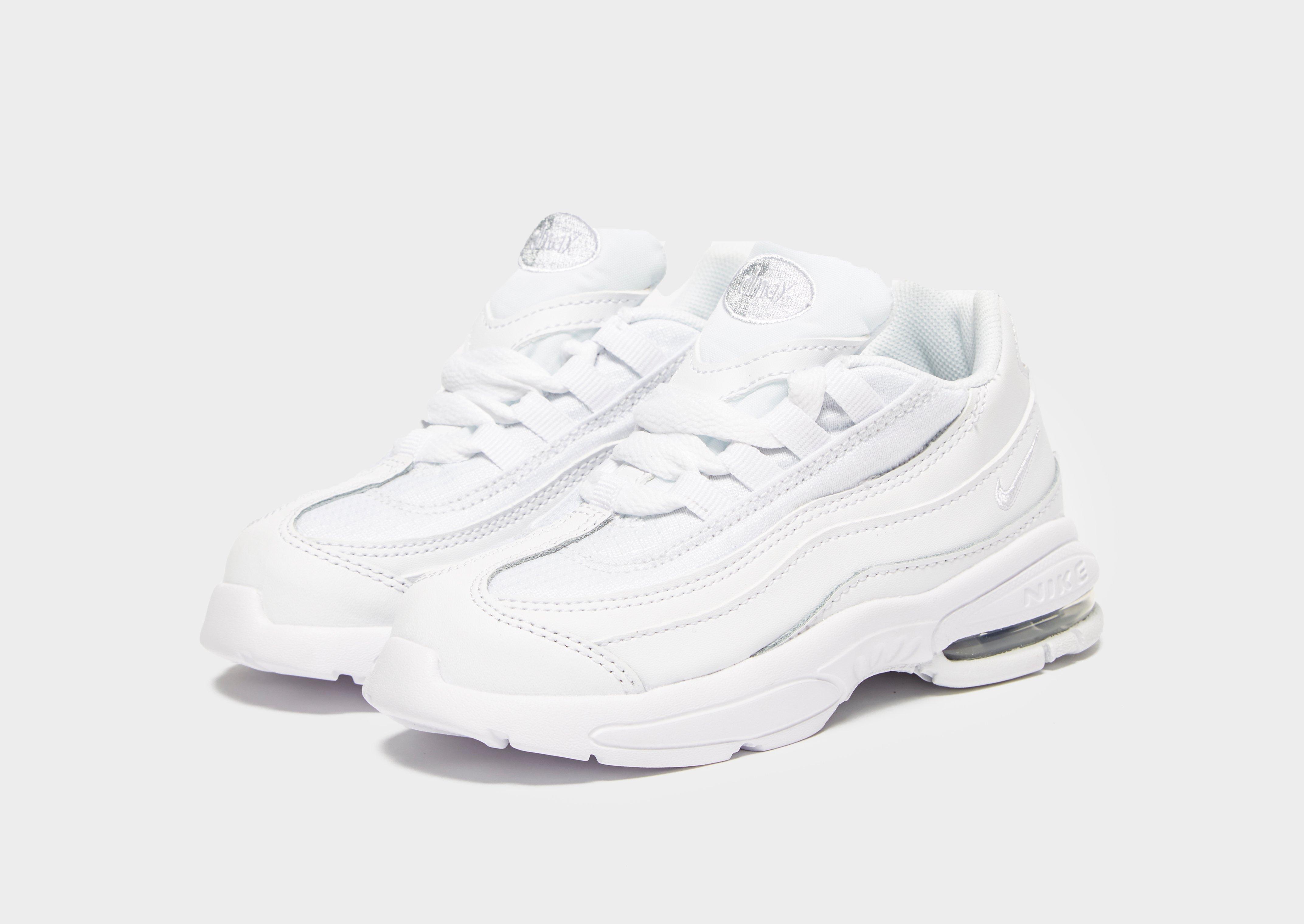 nike air max 95 infant white