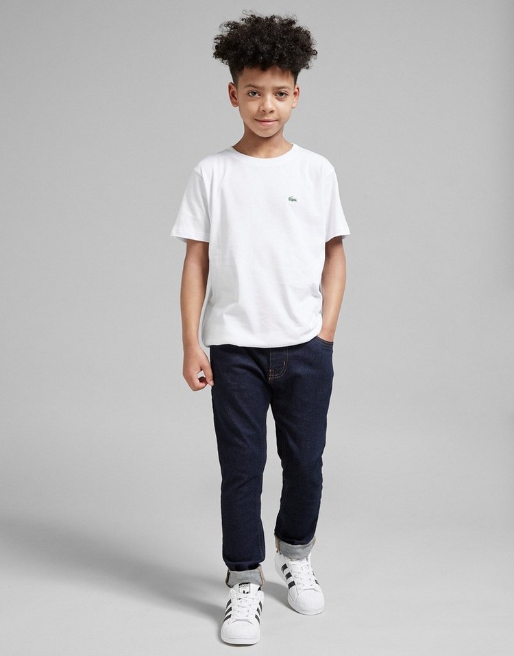 White Lacoste Small Logo T-Shirt Junior | JD Sports UK