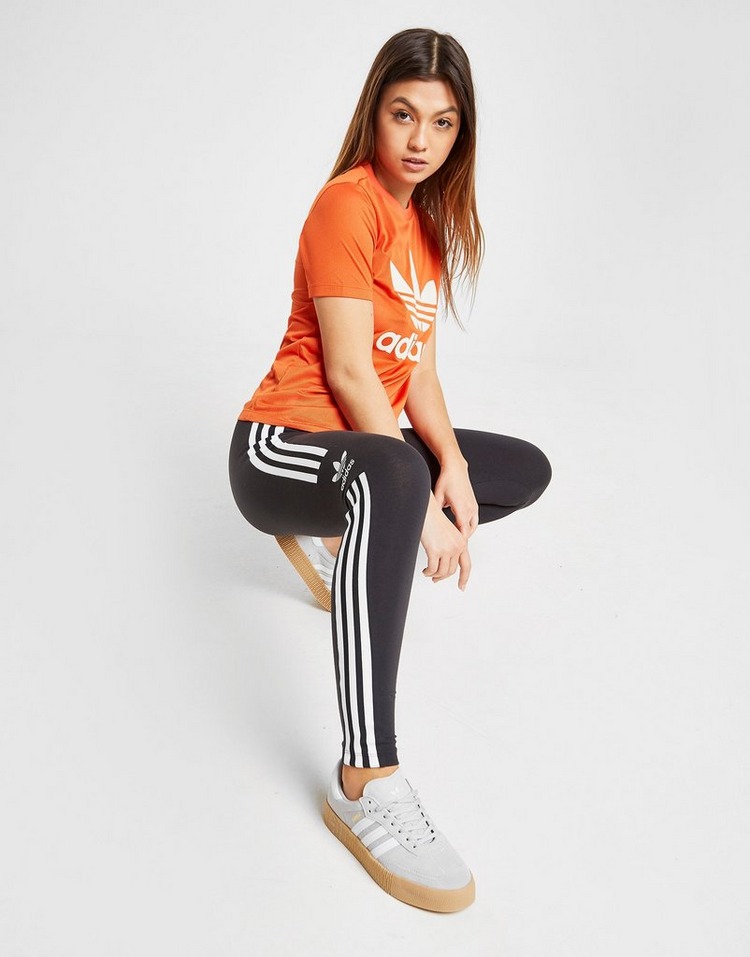 adidas Originals Trefoil Flock T-Shirt