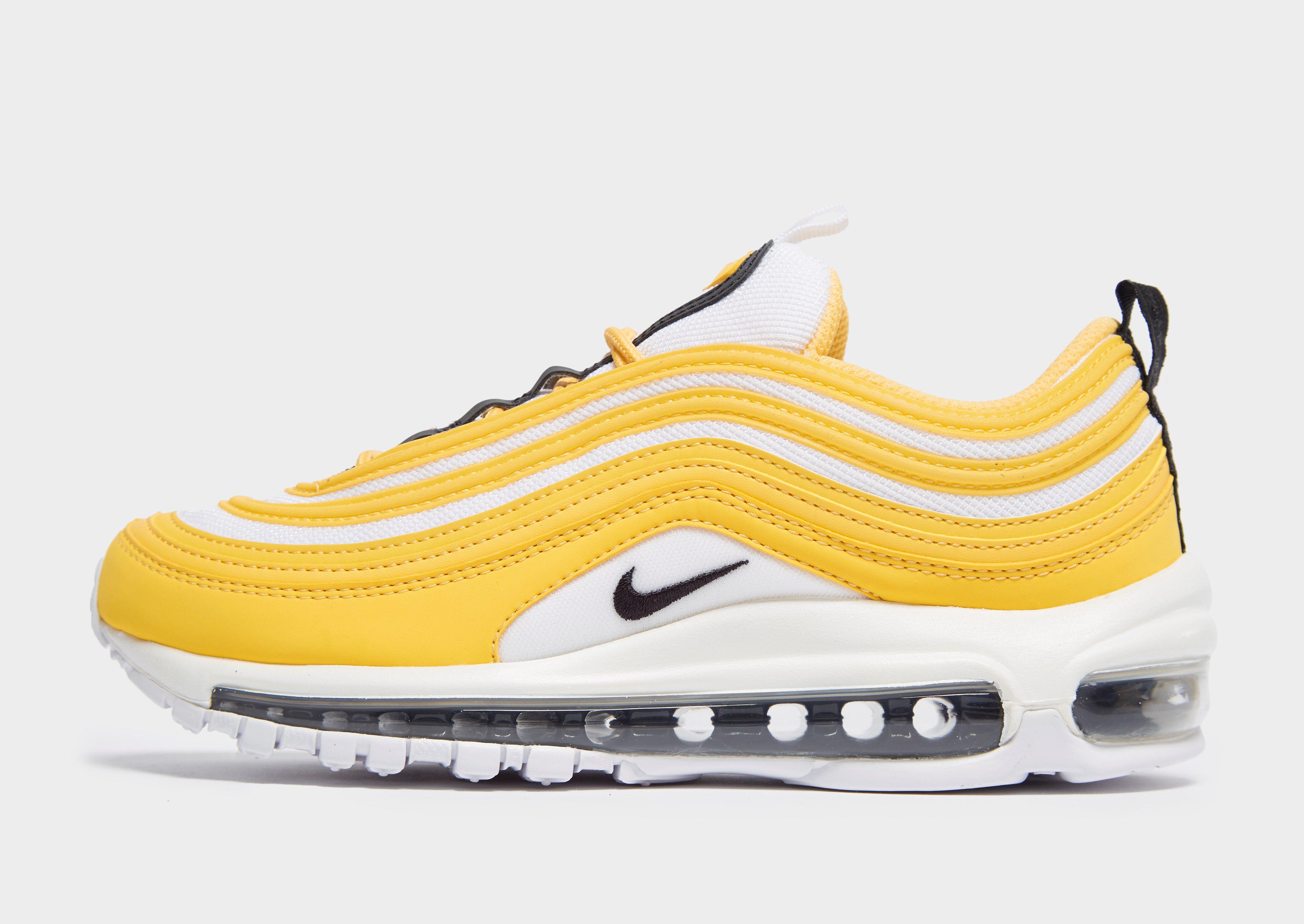 yellow nike 97 womens