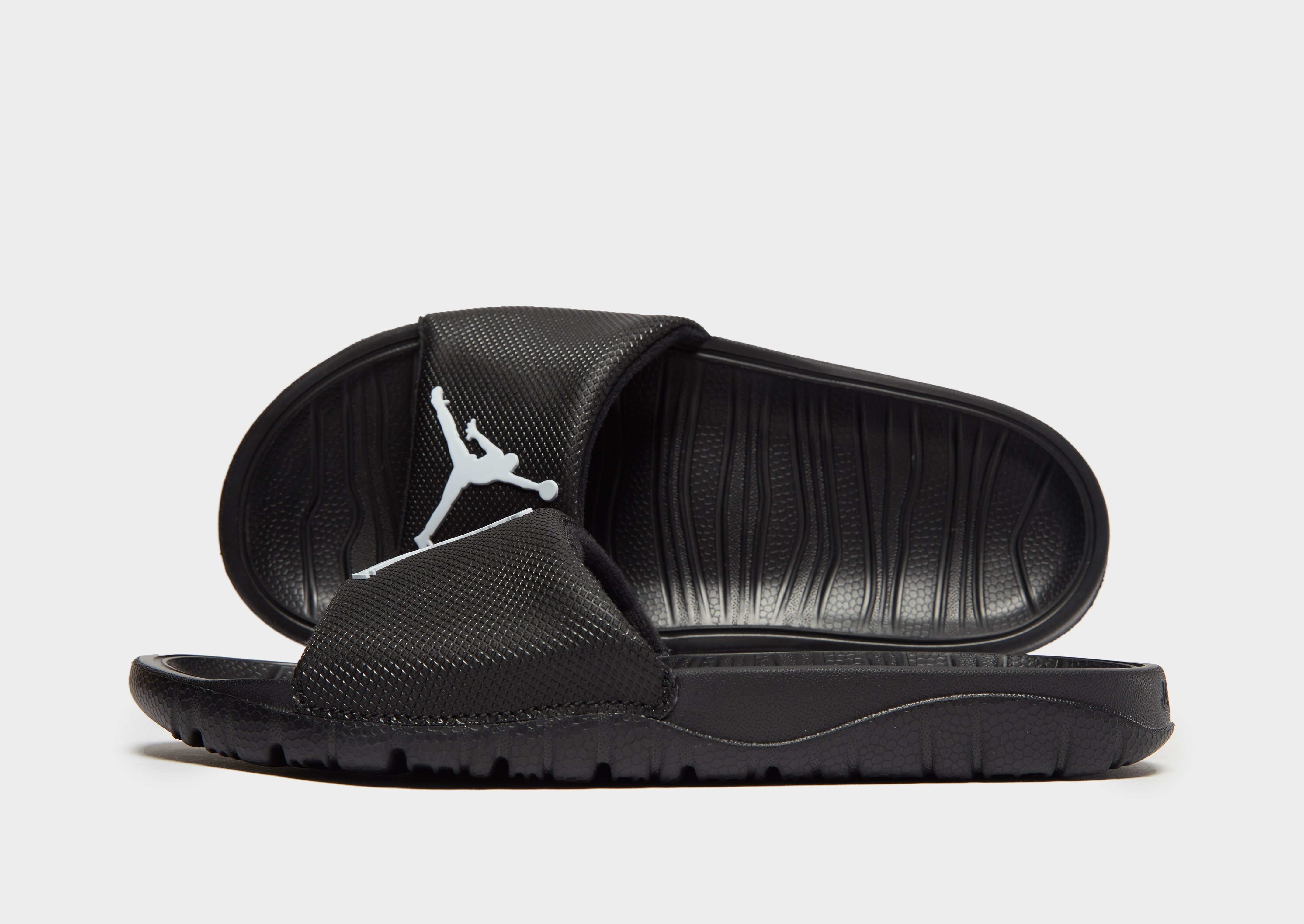 Black Jordan Slides Junior JD Sports Global