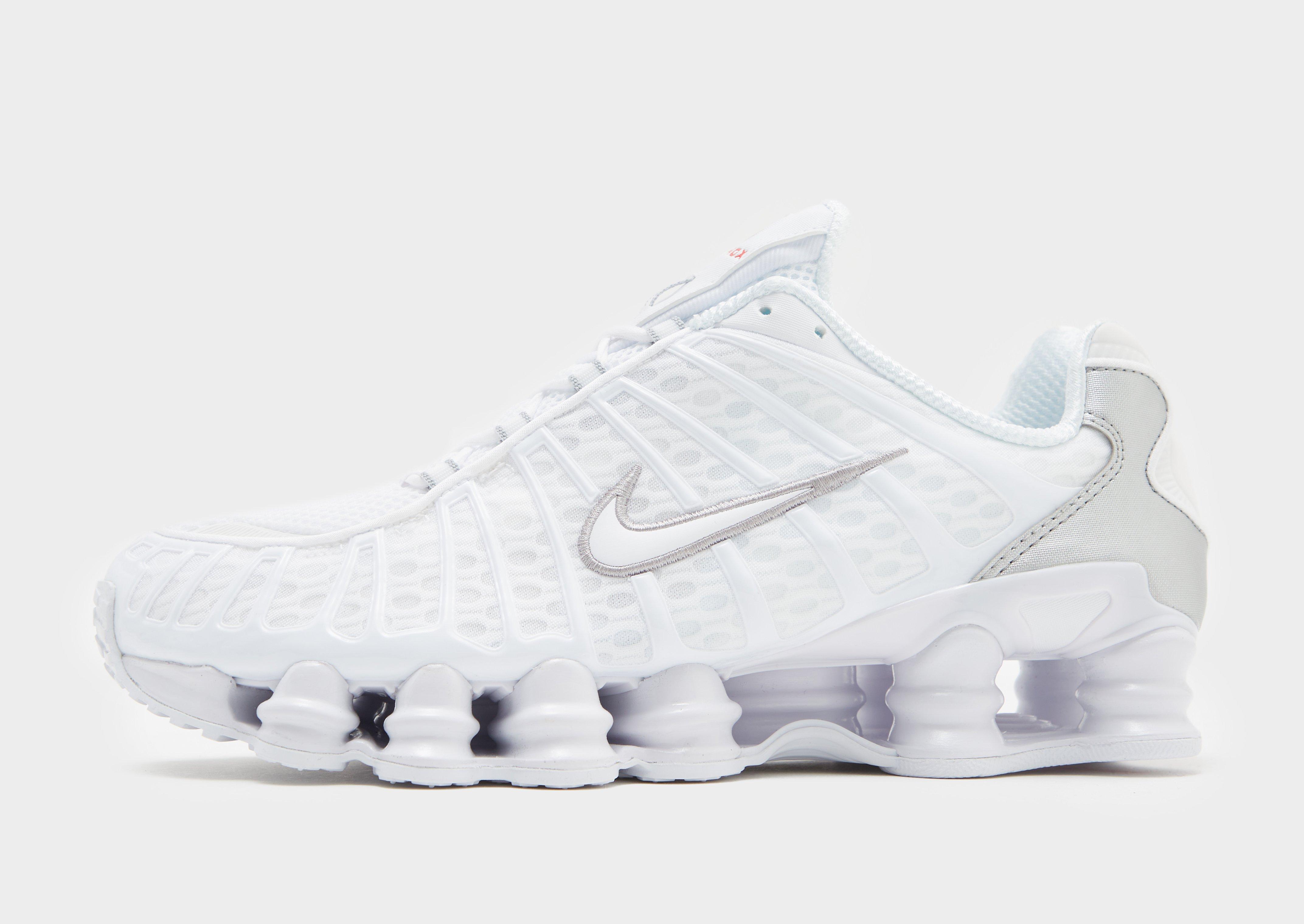 White Nike Shox TL Women s JD Sports NZ