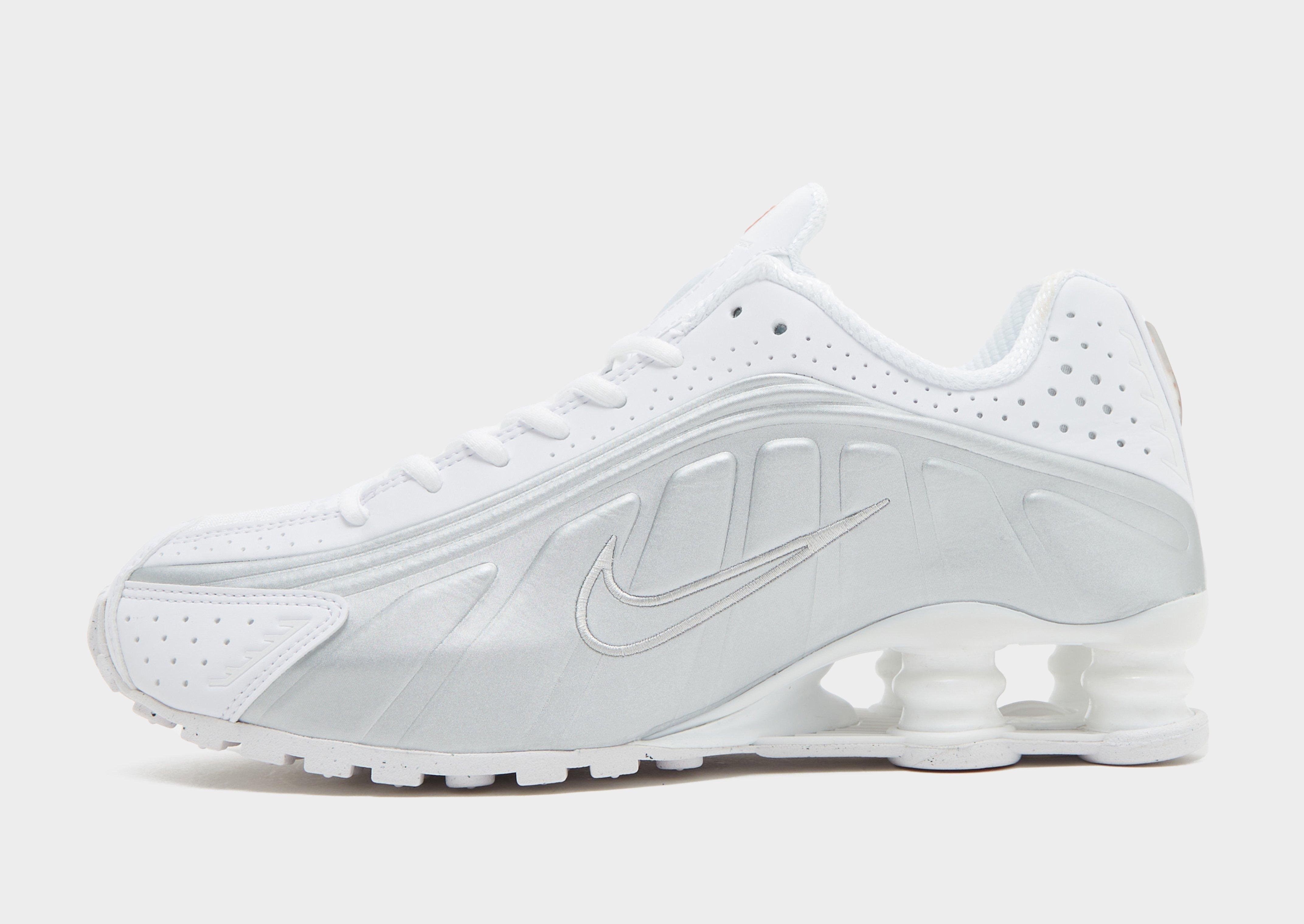 Silver Nike Shox R4 Women's | JD Sports UK