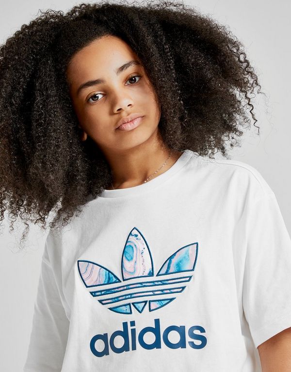 adidas Originals Girls' Infill Crop T Shirt Junior | JD Sports adidas Originals Girls' Infill Crop T Shirt Junior | JD Sports