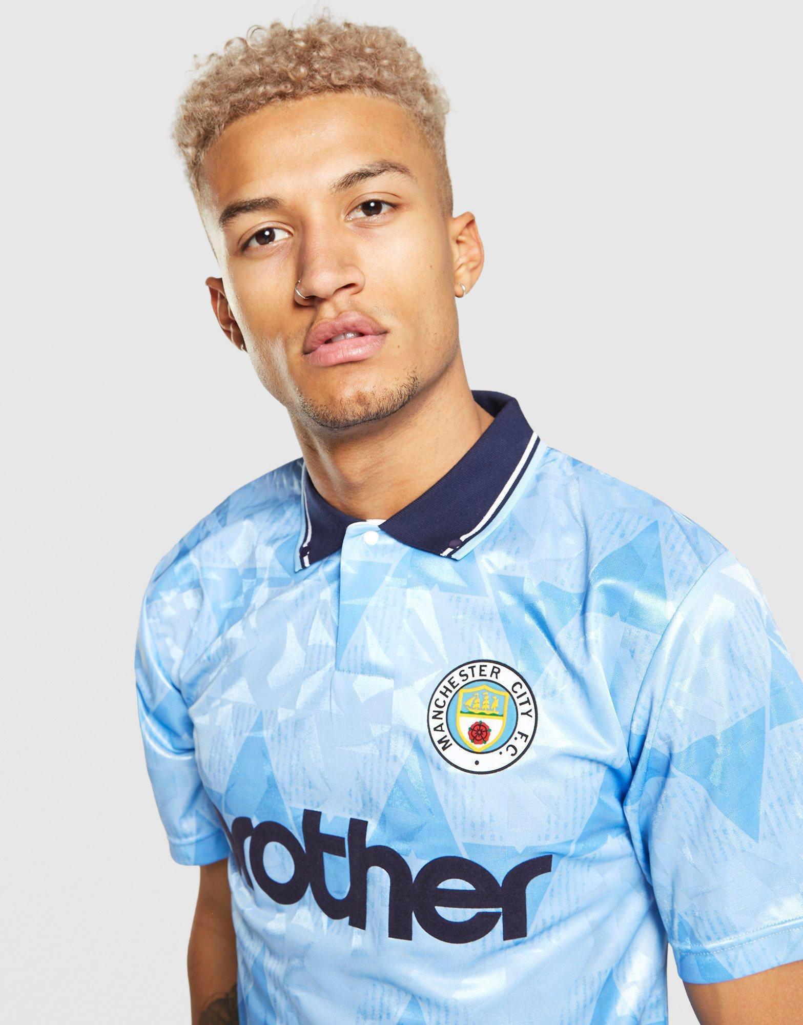 Score Draw Manchester City FC Maglia Home '89