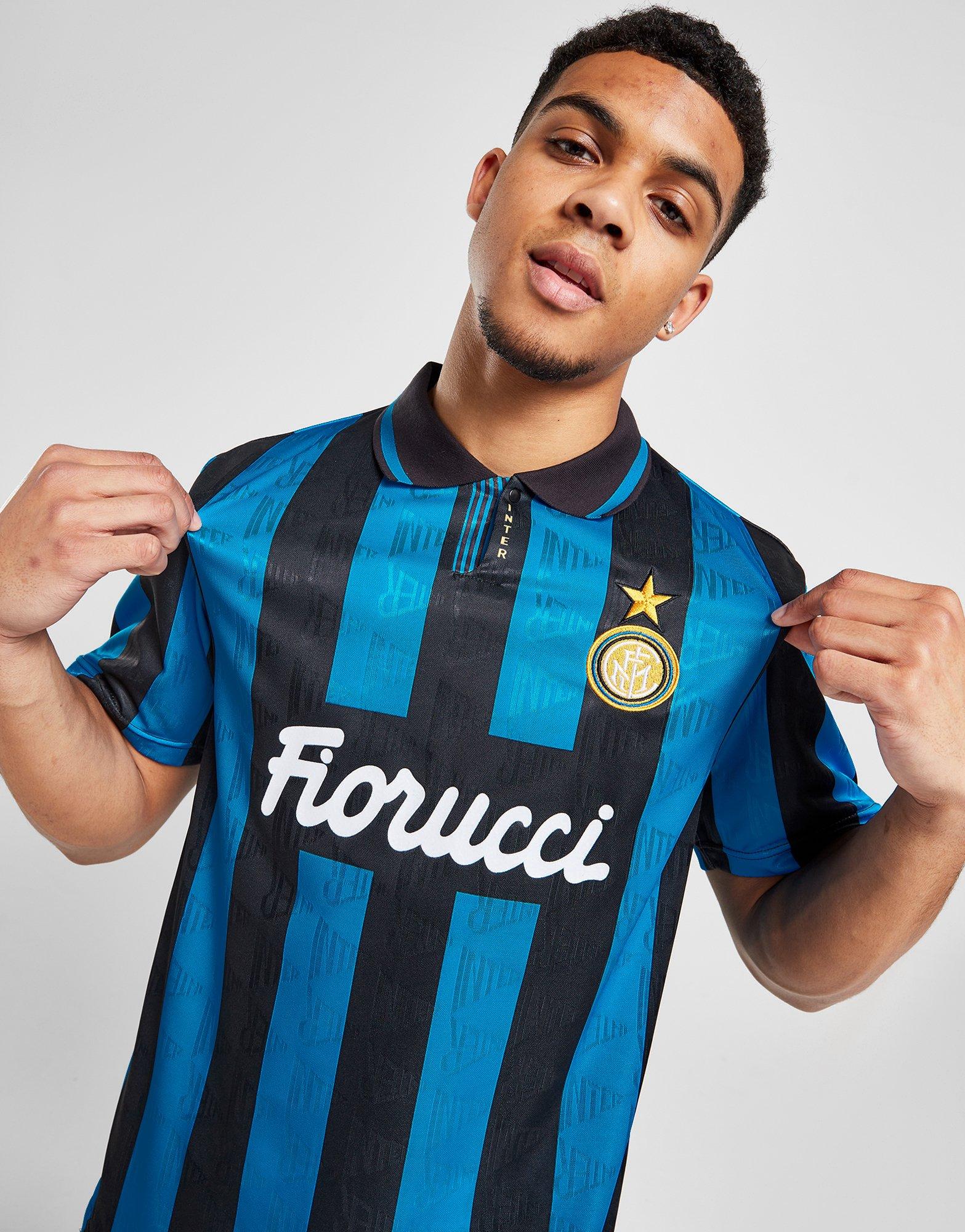 Blue Score Draw Inter Milan '96 Retro Home Shirt