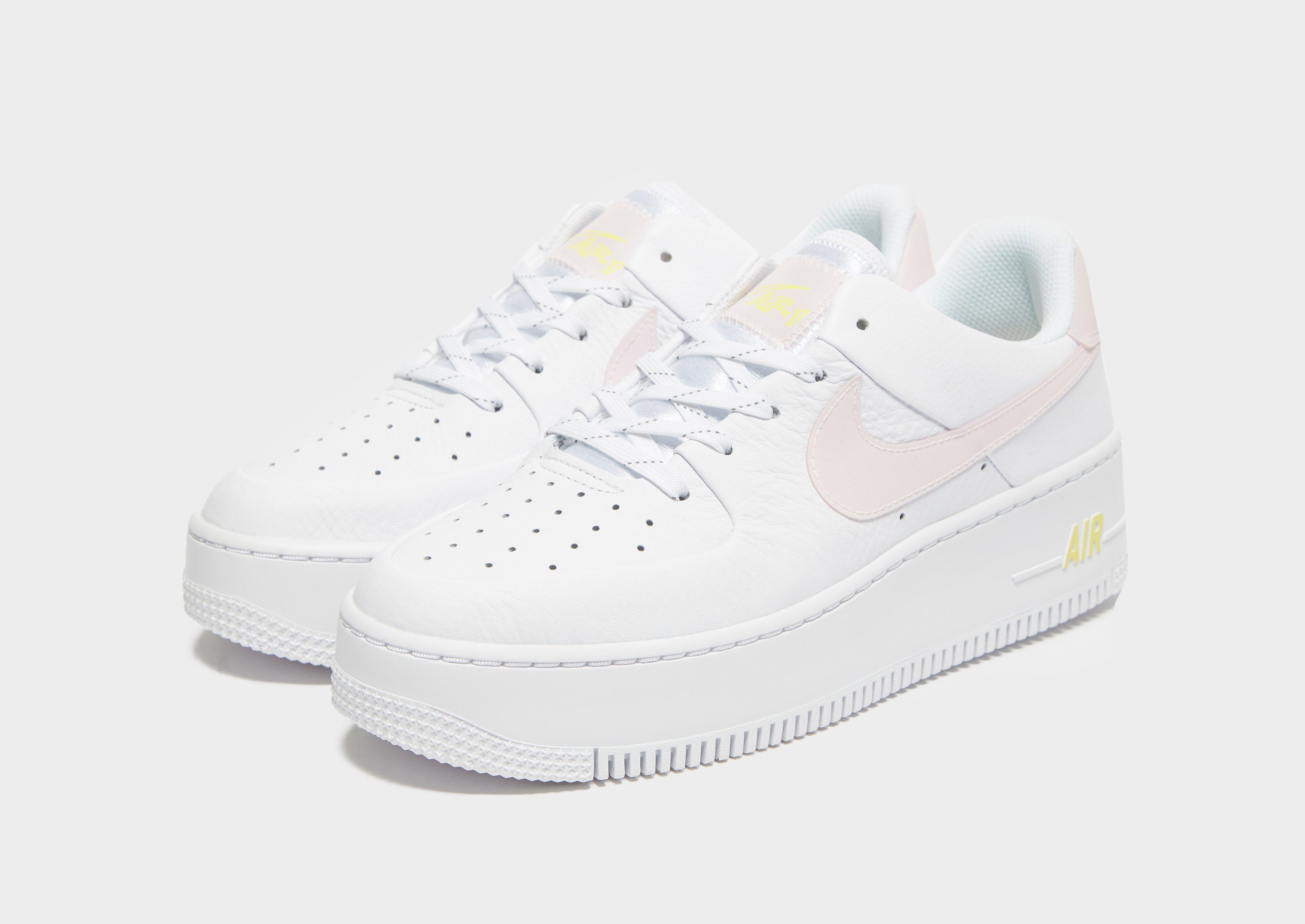 air force 1 sage bianche