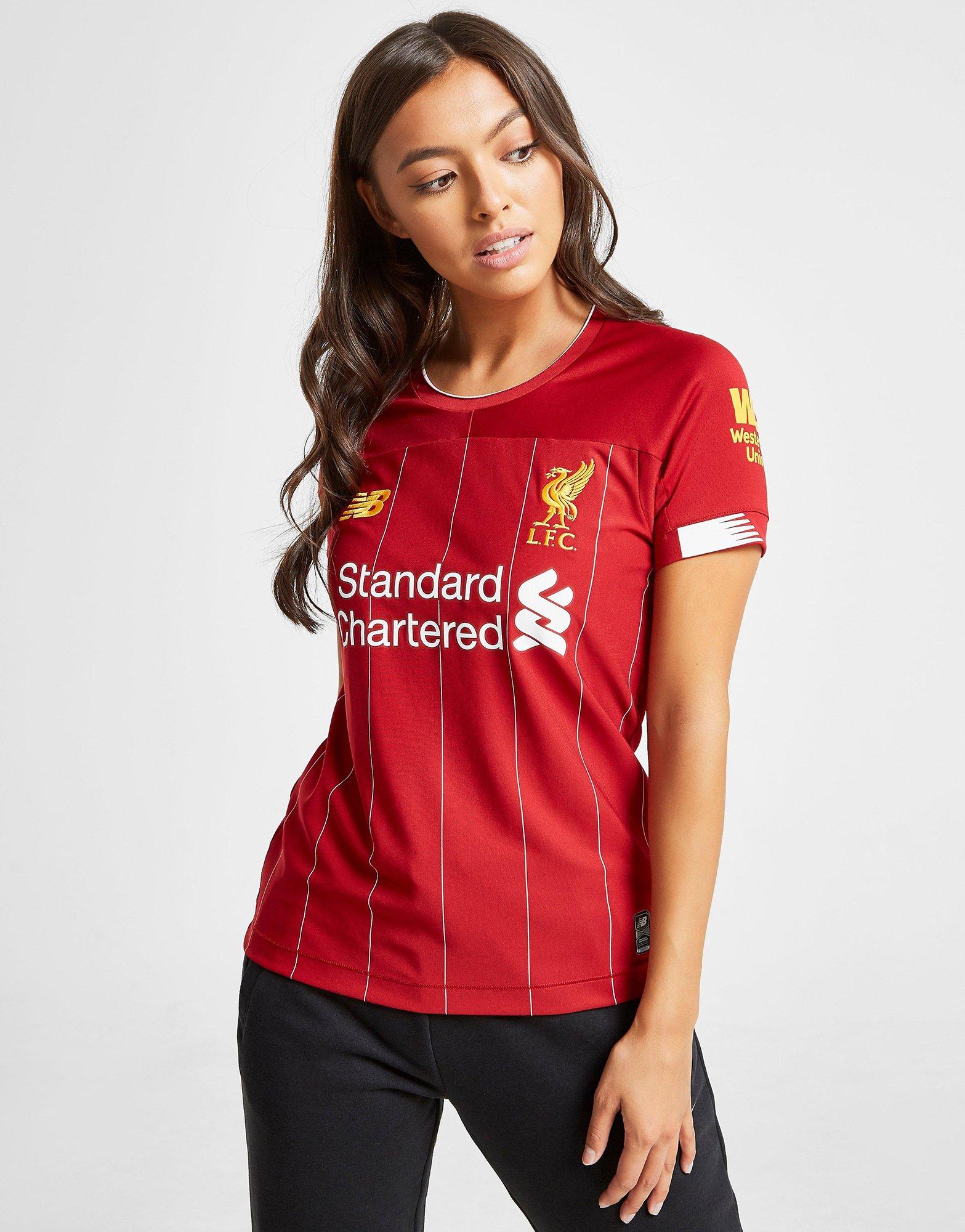 liverpool womens home shirt