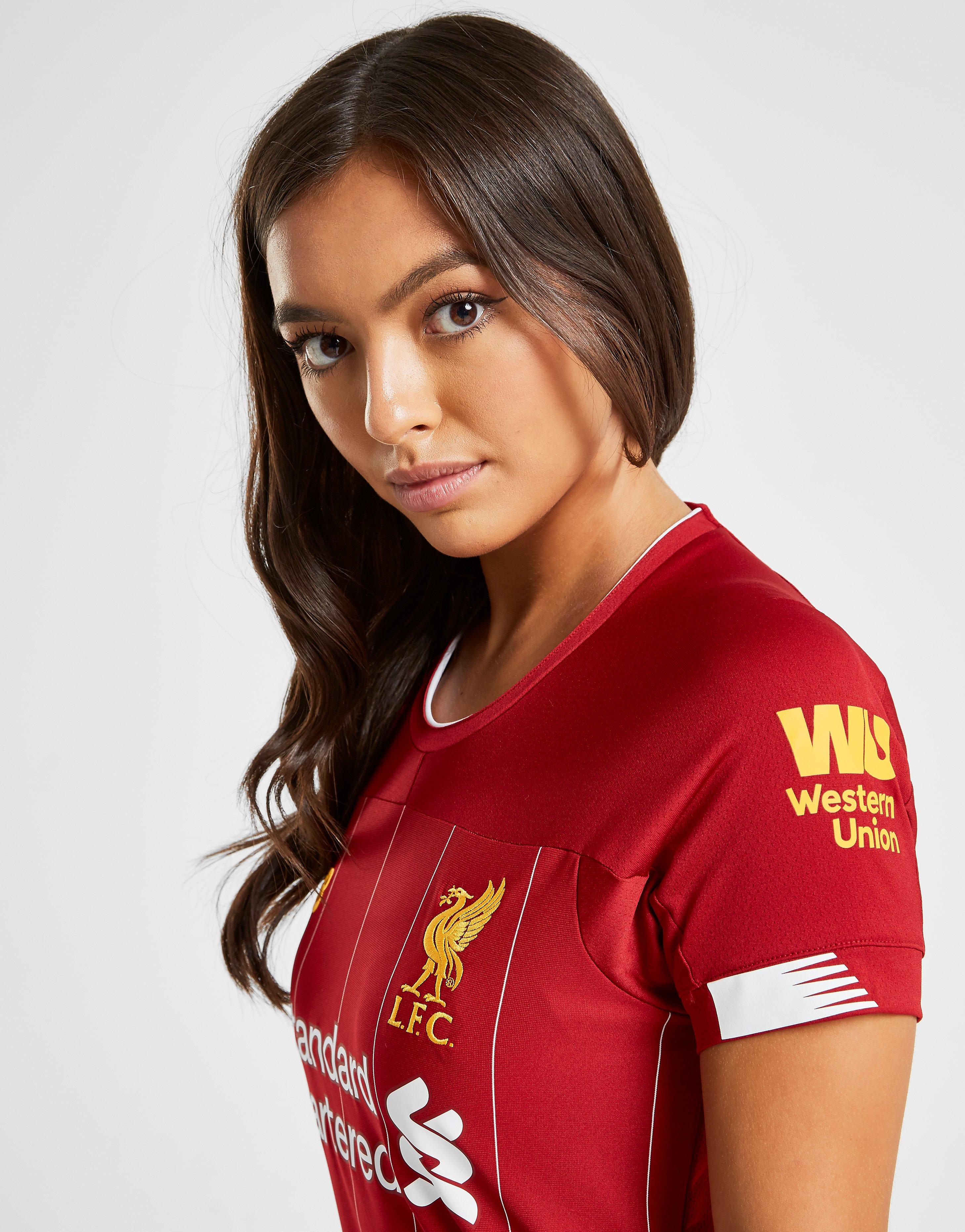 liverpool womens home shirt