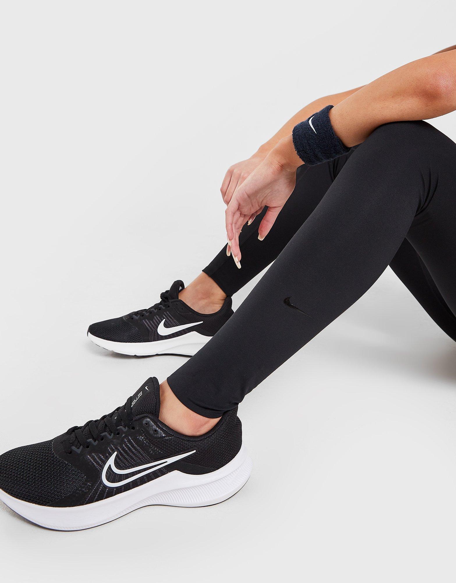 nike one leggings black