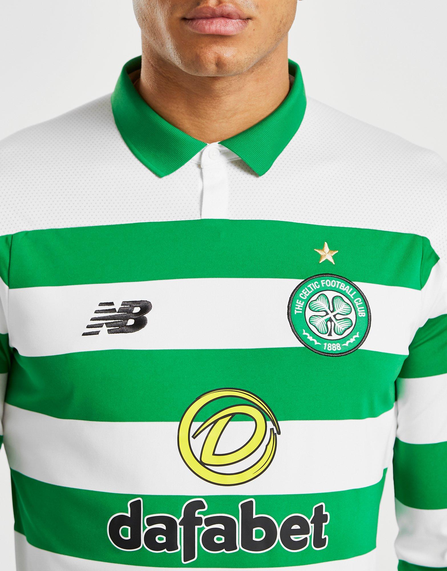 celtic long sleeve home shirt